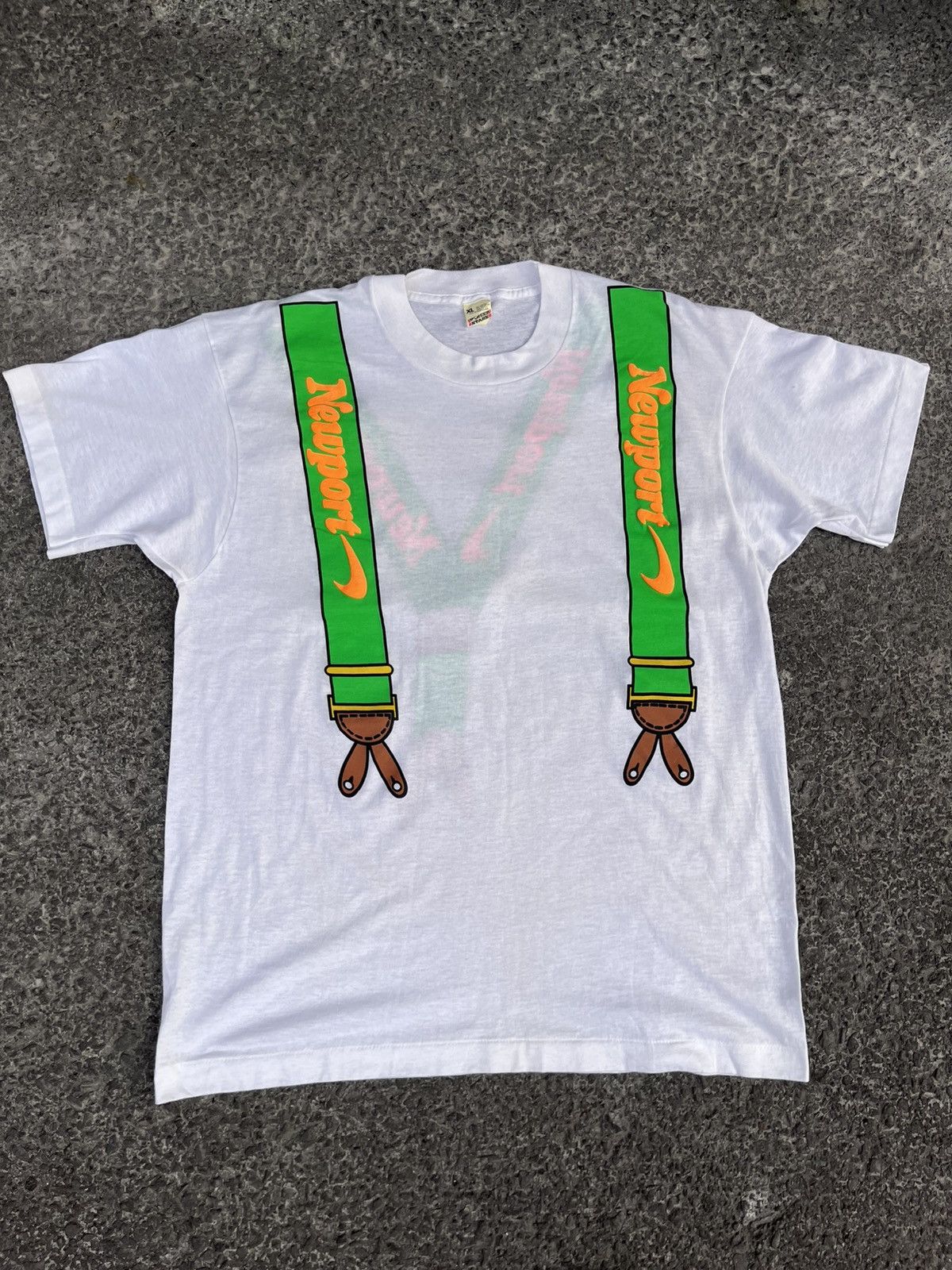 Other VINTAGE 90S NEWPORT CIGARRETES PROMO TEE 🚬 Size US M / EU 48-50 / 2 - 1 Thumbnail