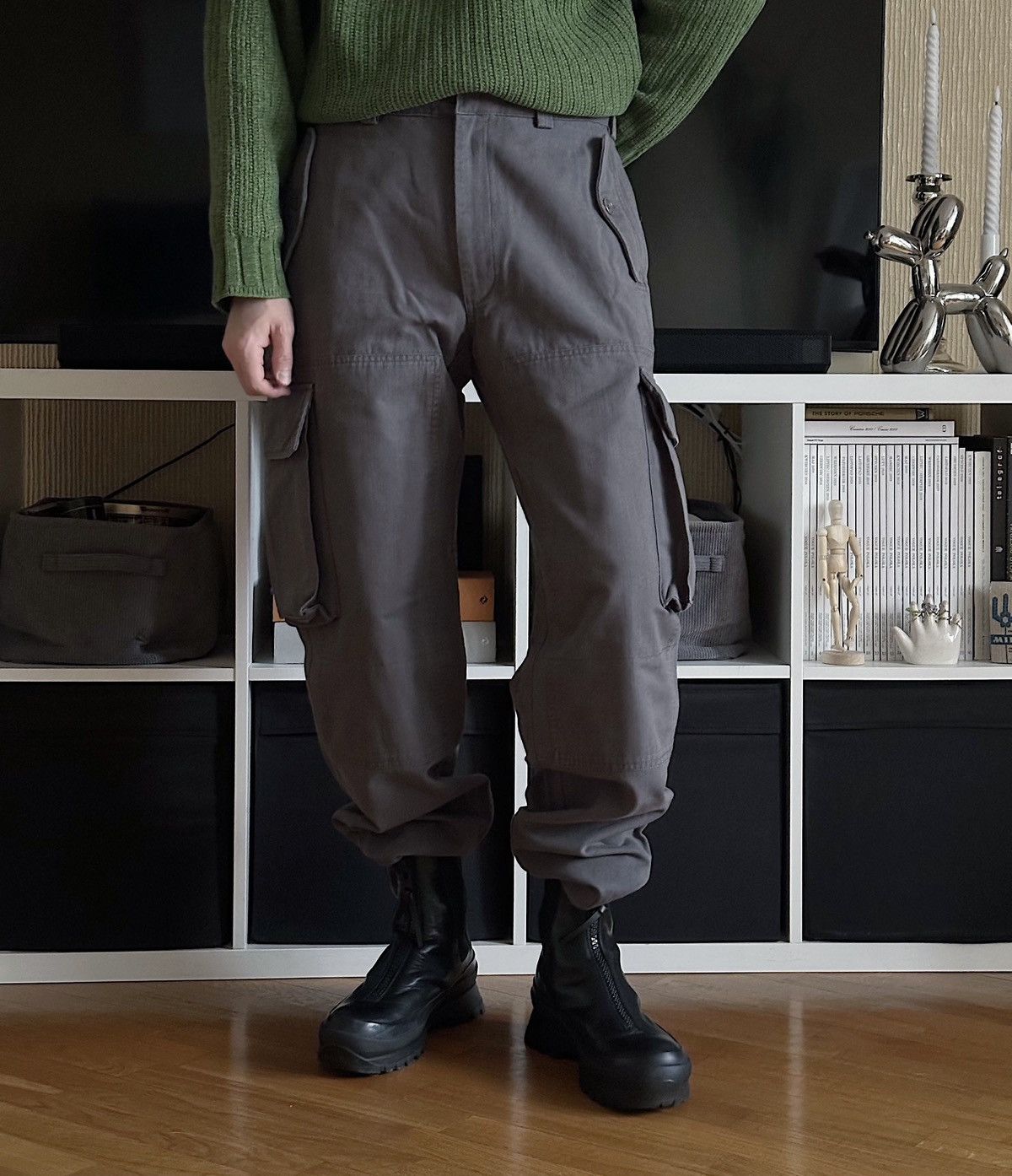 Prada PRADA FW 2006 Cargo Double Knee Utility Pants Vintage rapper Size US 32 / EU 48 - 2 Thumbnail