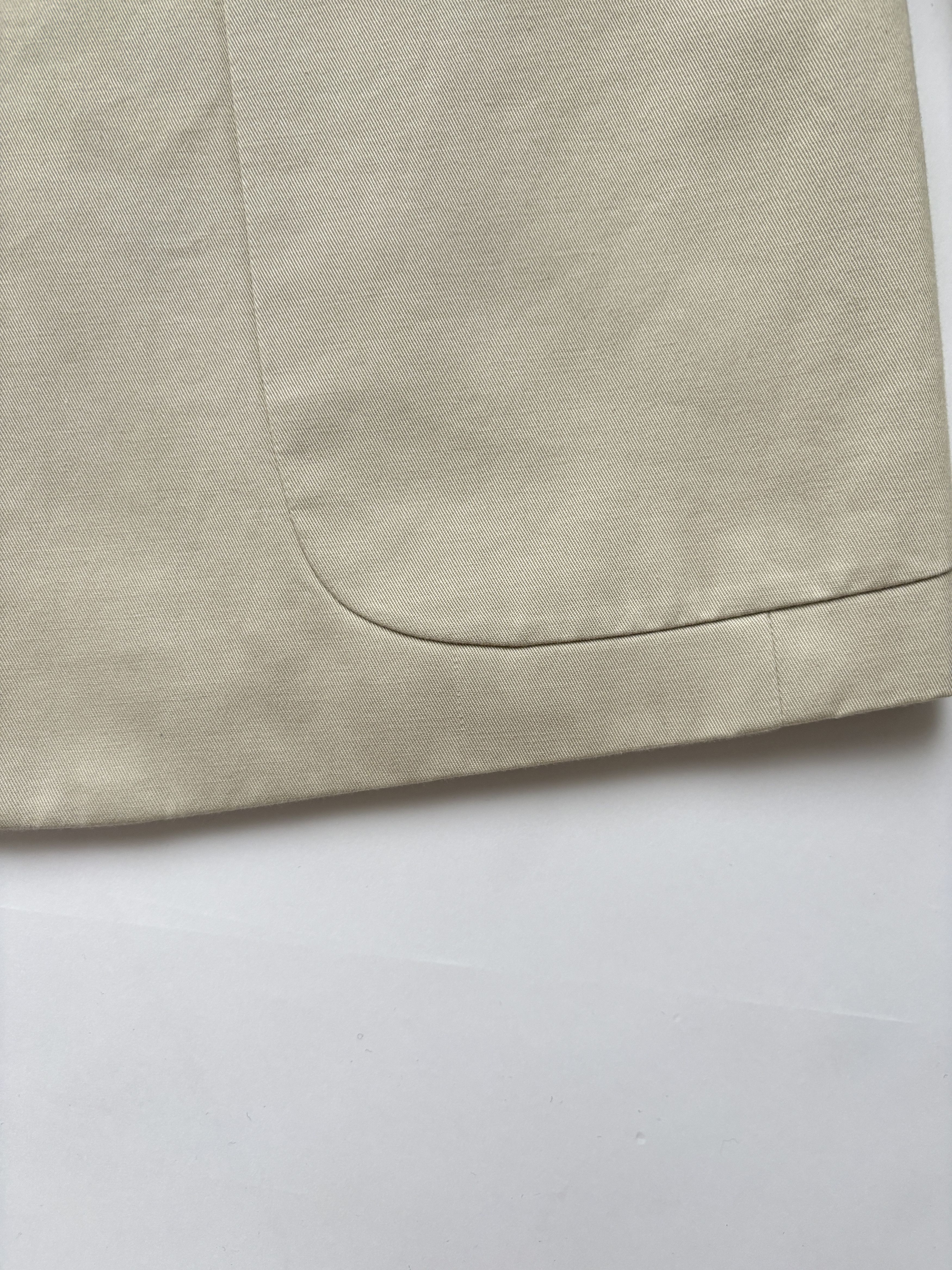 Prada ⚡️QUICK SALE⚡️Prada Beige Cotton Blazer Jacket Size US L / EU 52-54 / 3 - 6 Thumbnail