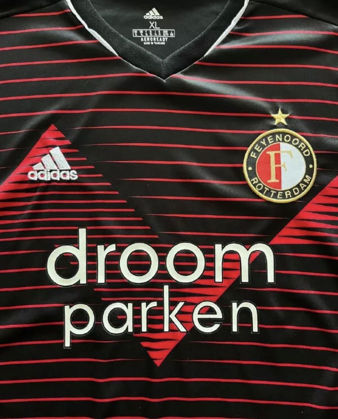 Adidas Adidas FC Feyenoord Rotterdam 2020-2021 Soccer Jersey Size US XL / EU 56 / 4 - 4 Thumbnail