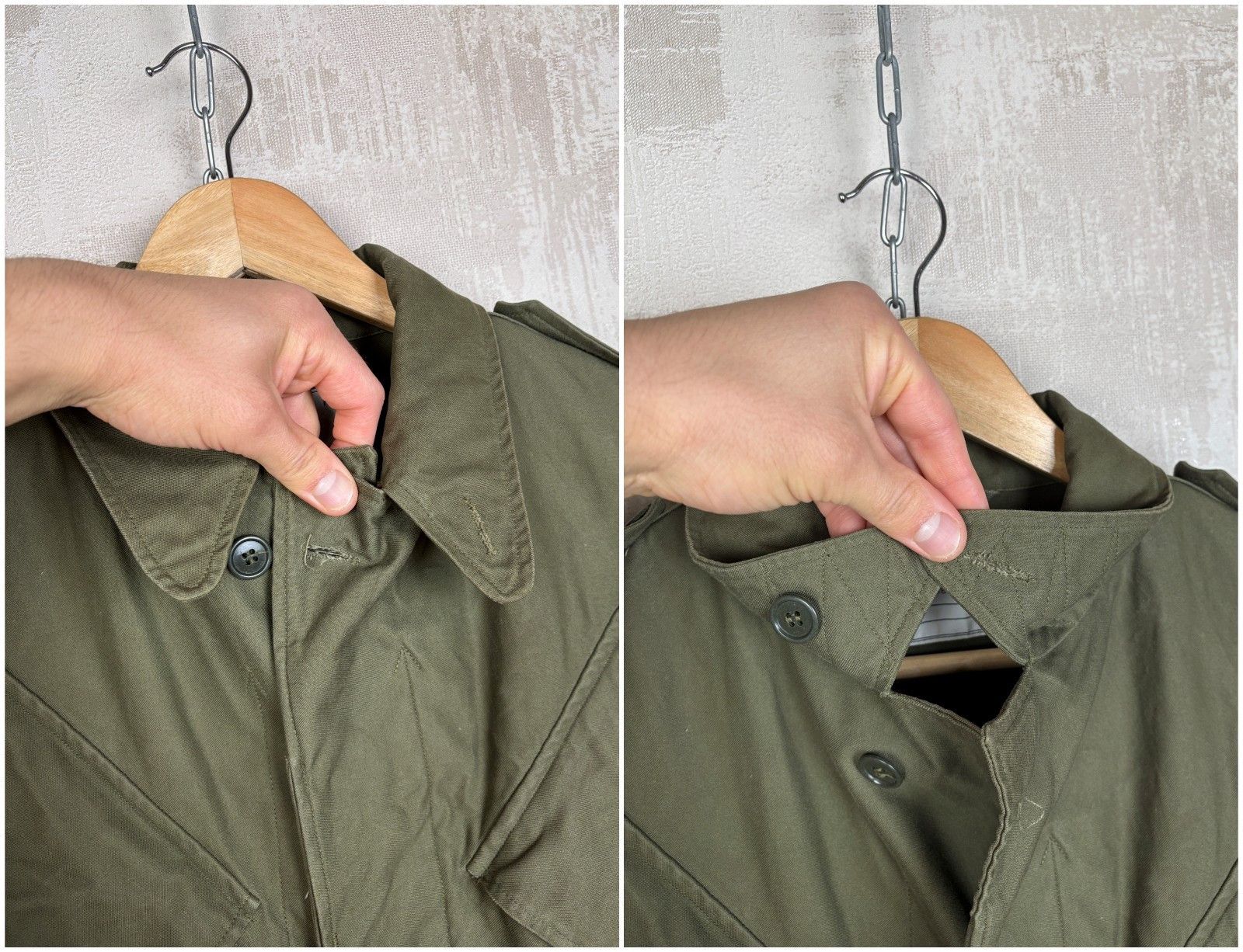 Vintage Vintage Dutch Army Field Jacket 1977 Military Utility Jacket Size US M / EU 48-50 / 2 - 12 Thumbnail