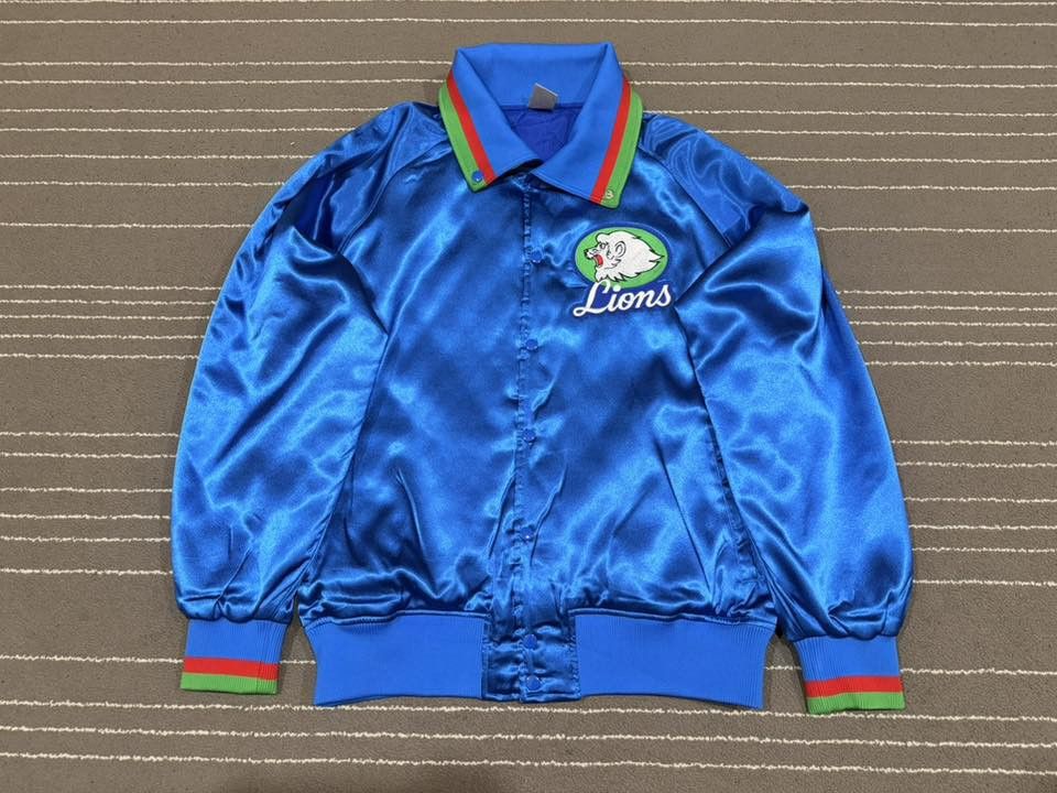 Japanese Brand SEIBU Lions X fanatics TEZUKA PRODUCTION JACKET XL 3324 Size US XL / EU 56 / 4 - 1 Thumbnail