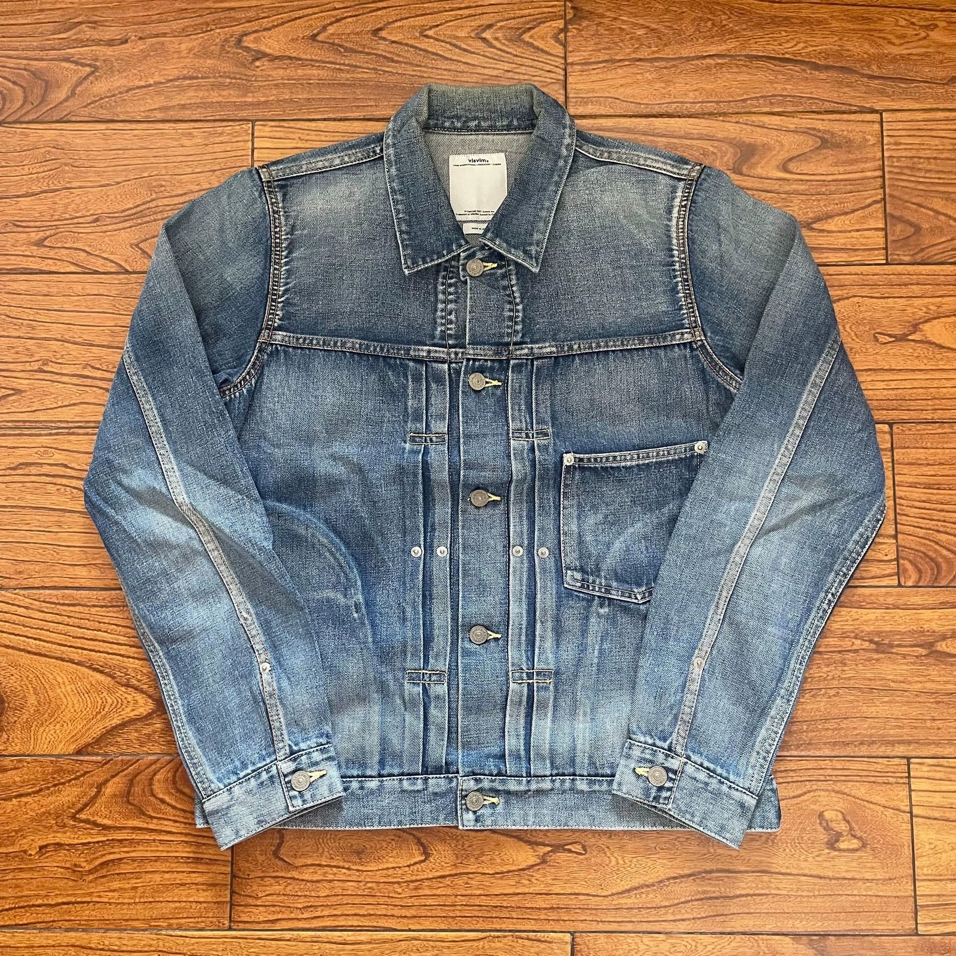 Visvim 16aw Chore Jkt Damaged