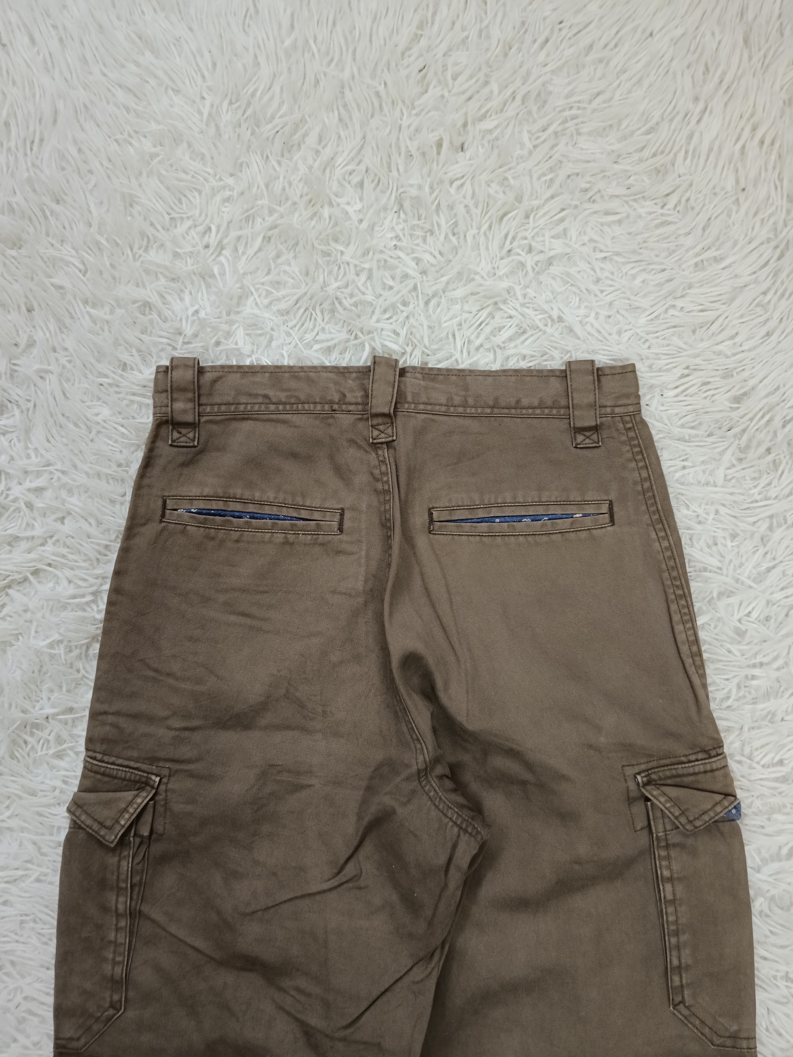 Japanese Brand WIDE PANTS CARGO BALLON PARACHUTE SUNNY CLOUD PANTS Size US 29 - 4 Thumbnail