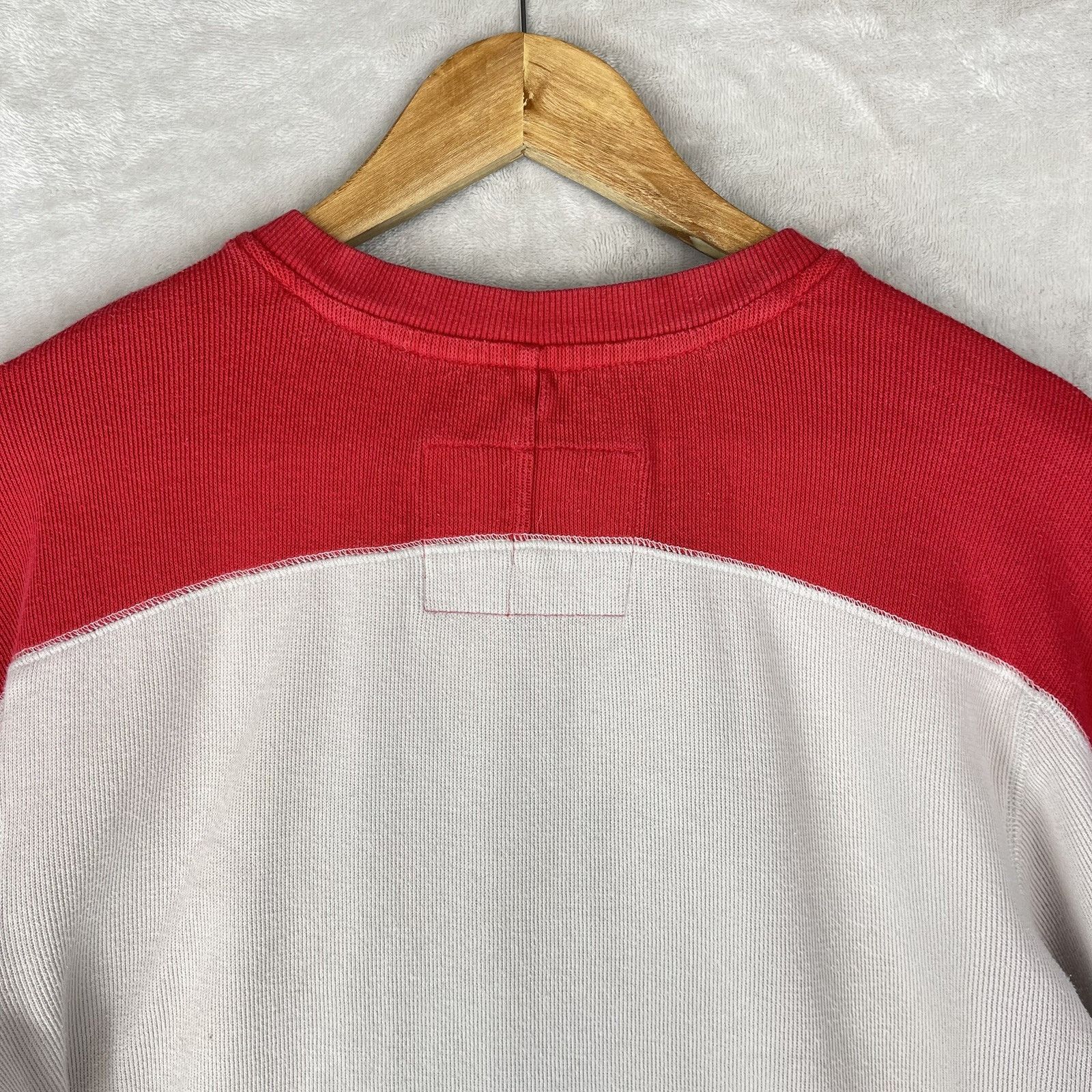 Ccm Vintage CCM Washington Capitals Waffle Knit Thermal Shirt Size 40 - 8 Thumbnail