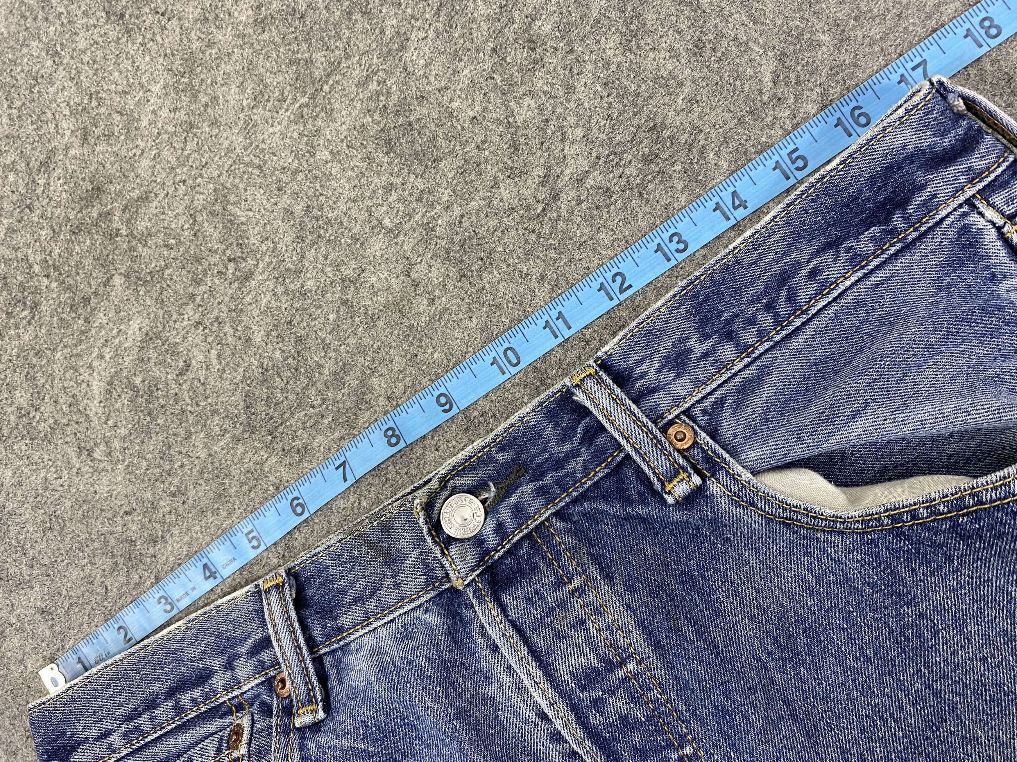 Japanese Brand Faded Blue Vintage Levi's 501 Jeans 34x33 Denim -JN2417 Size US 34 / EU 50 - 5 Thumbnail