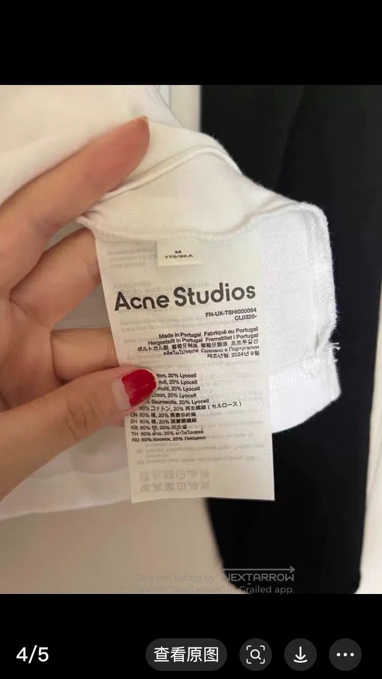 Acne Studios Acne Studios Long Sleeve T-Shirt Size M / US 6-8 / IT 42-44 - 4 Thumbnail