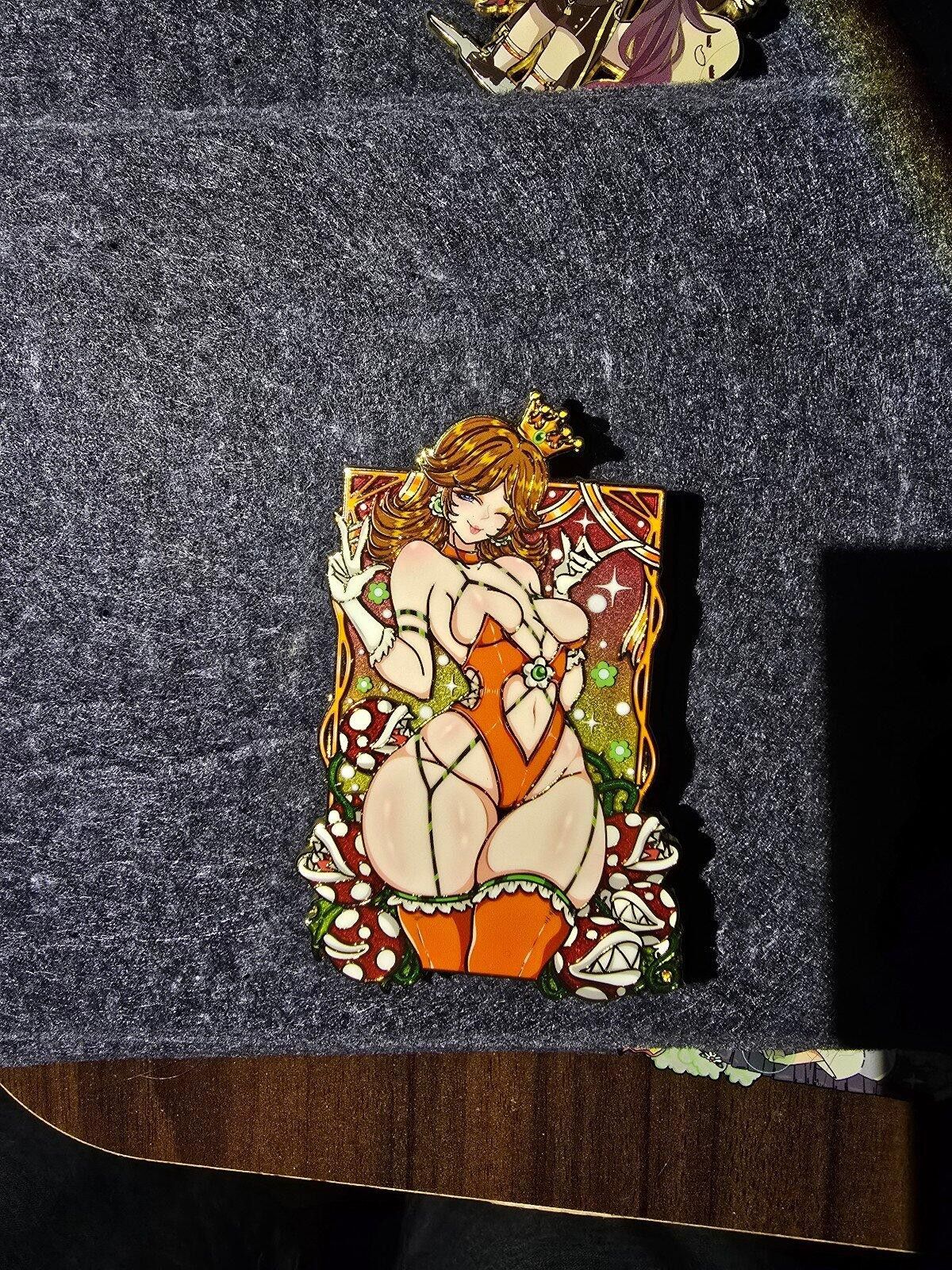 Independent Truck Co. Daisy Lewd Enamel Pin by DaPinGoat Size ONE SIZE - 1 Thumbnail