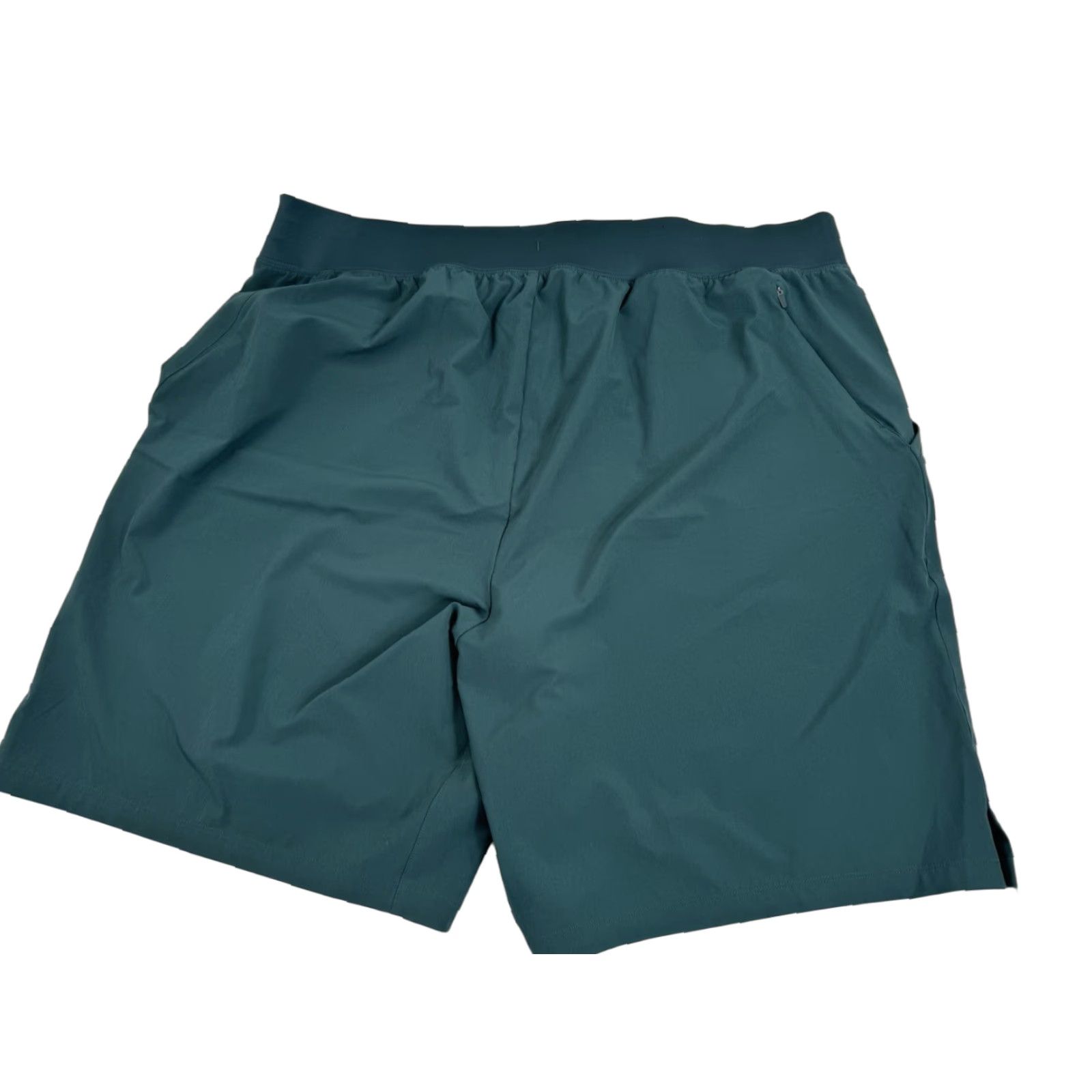 ALO Mens 38 Yoga Performance Shorts 8.5\" Inseam Green EXCELLENT