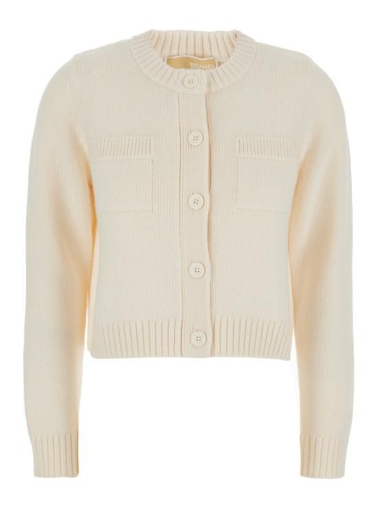 Michael Kors MICHAEL KORS Women Jackets MT561BDF2G120 White Size S / US 4 / IT 40 - 1 Thumbnail