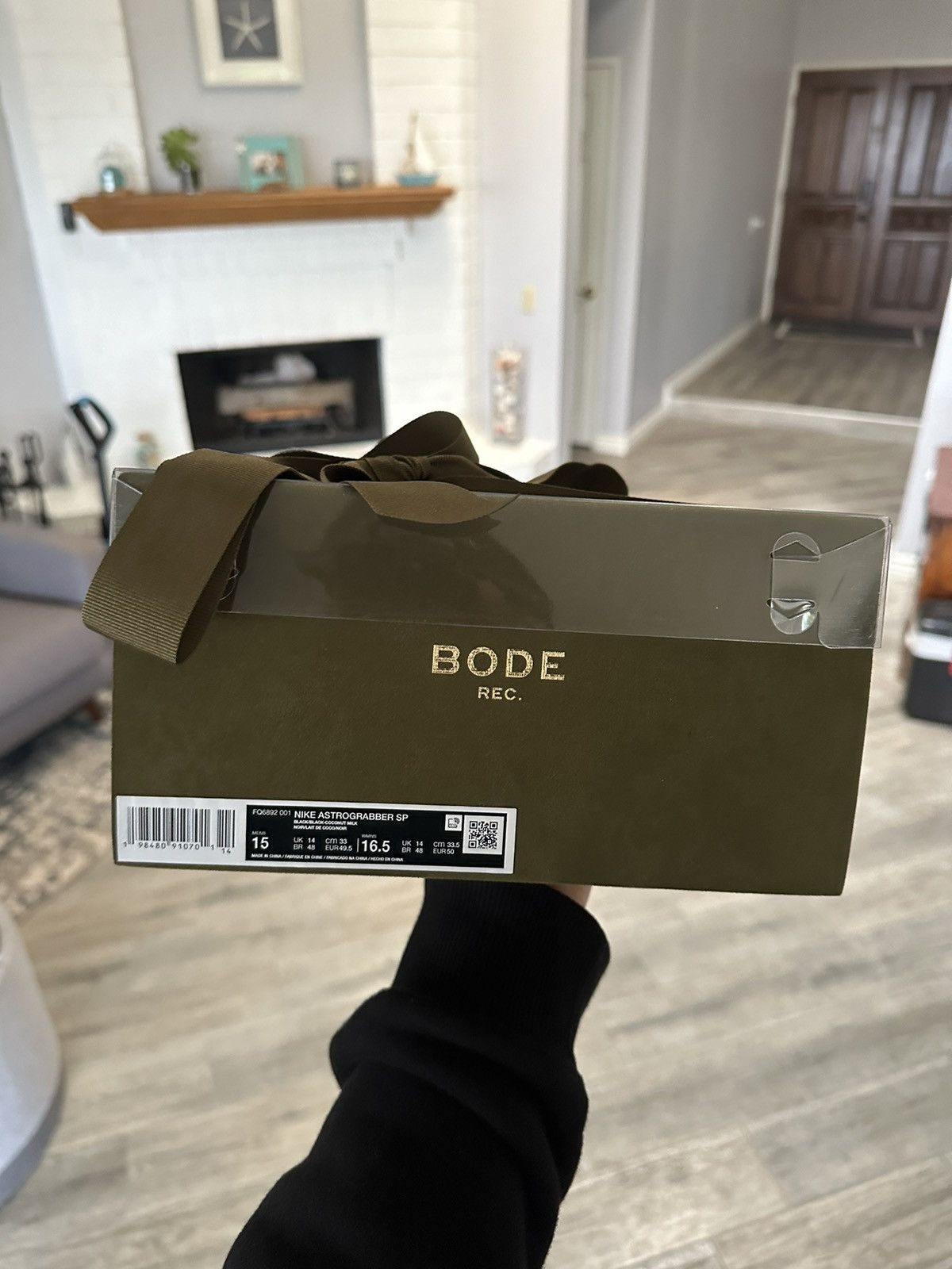 Bode × Nike Bode x Nike Astrograbber Black/Black | Grailed