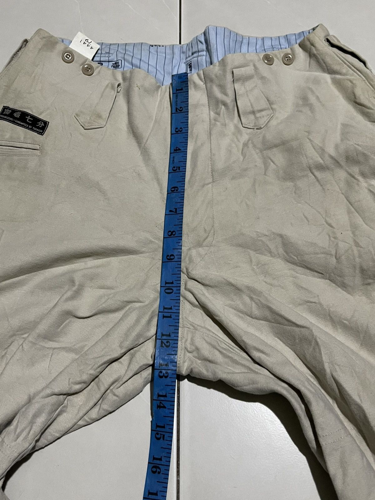 Japanese Brand Rare* Vintage Tobi Slacks Workwear Pants From Japan Size US 31 - 18 Thumbnail