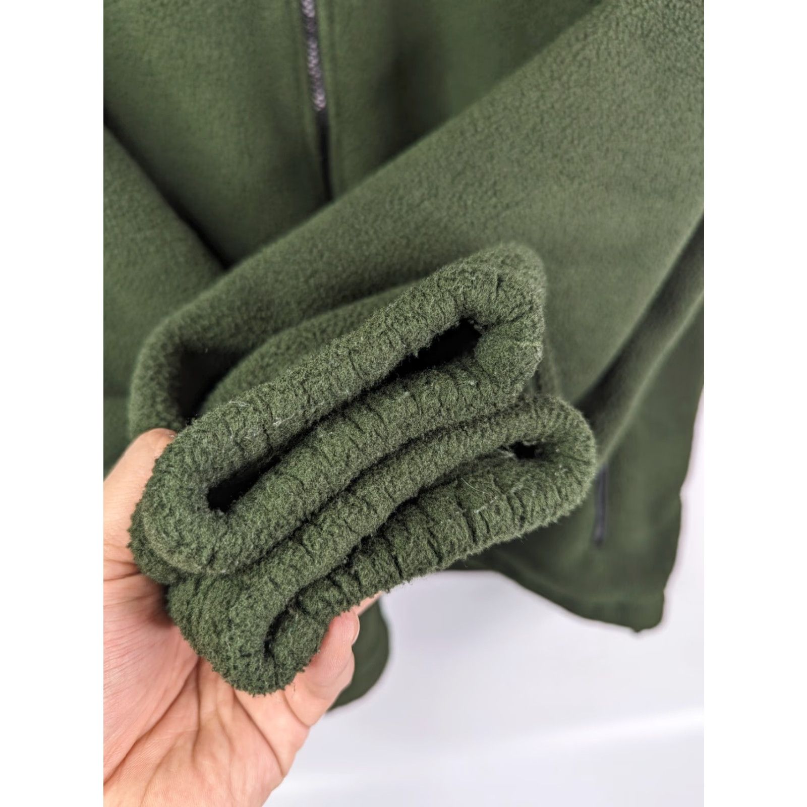 Vintage VINTAGE Cabela's Jacket Men Large Green Polartec Fleece Full Zip Outdoors USA Jacket Size US L / EU 52-54 / 3 - 5 Thumbnail