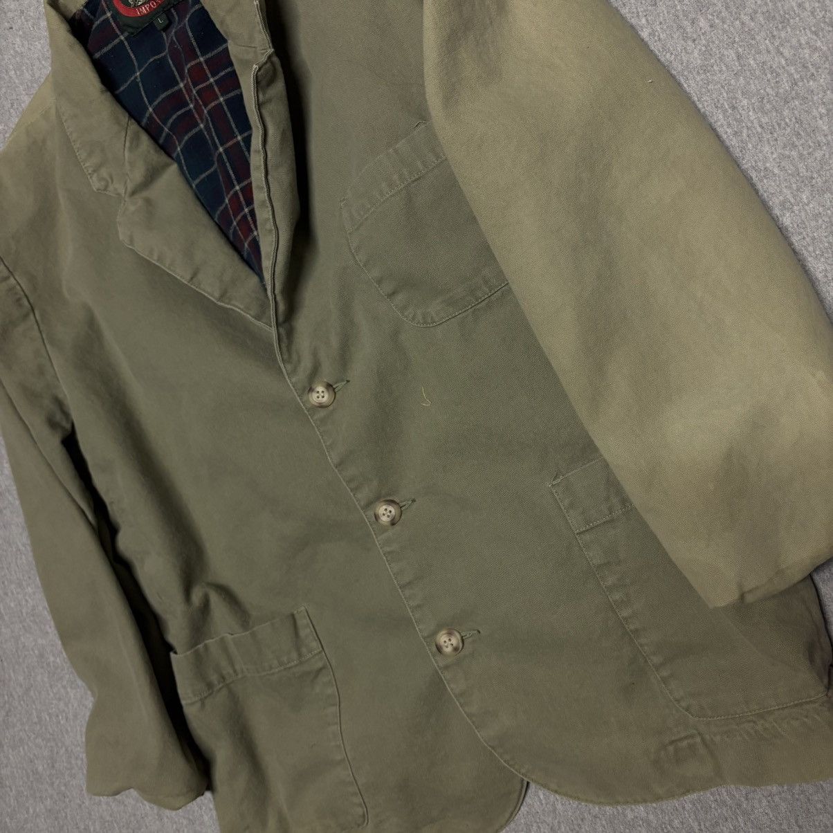 Other Authentic Imports 90s Green Cotton Jacket Size US L / EU 52-54 / 3 - 7 Thumbnail