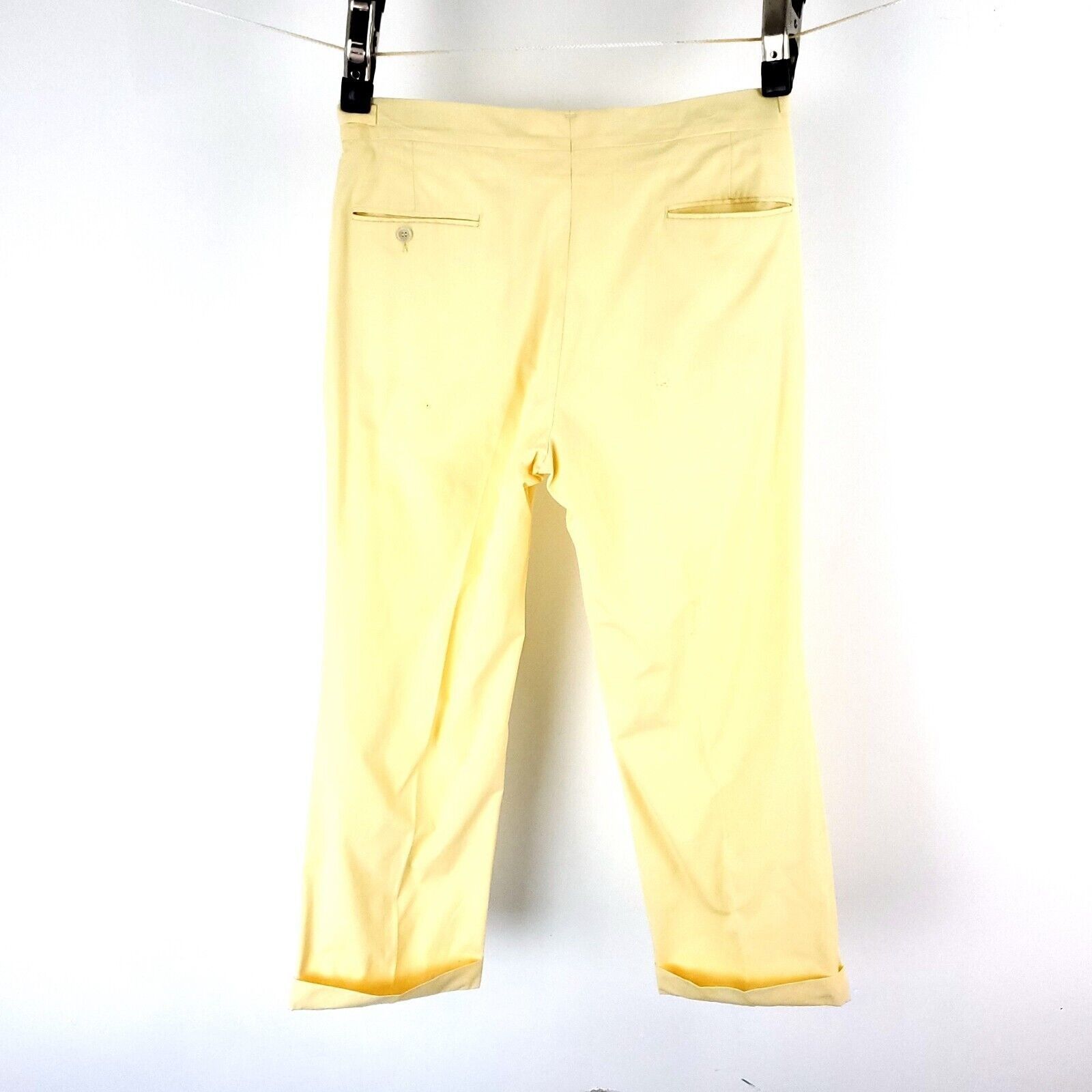L.L. Bean LL Bean Cotton Polyester Chino Pants 35/29 Yellow Flat Front Size US 35 - 6 Thumbnail