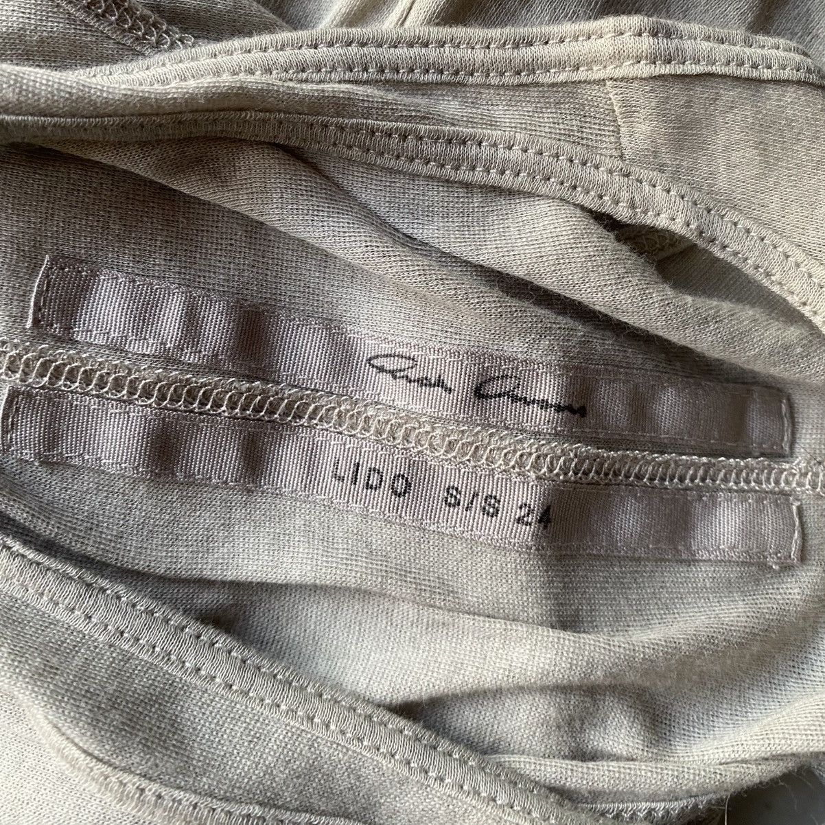 Rick Owens Lido SS 2024 Basic Rib Tank Size US S / EU 44-46 / 1 - 5 Thumbnail