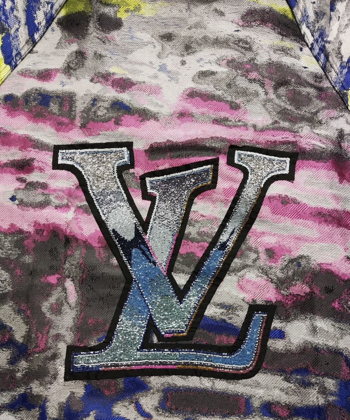 Louis Vuitton Louis Vuitton 48 Virgil Abloh's Patchwork Hoodie Jacket Size US M / EU 48-50 / 2 - 4 Thumbnail
