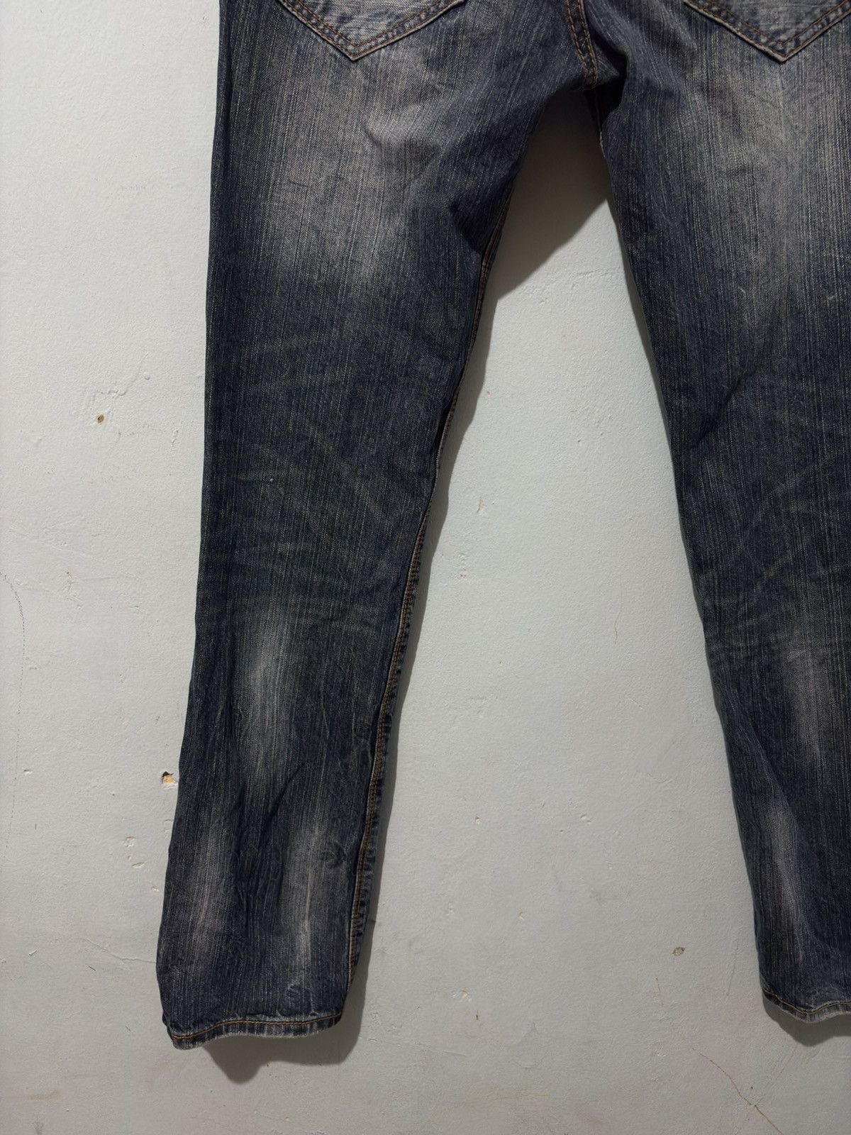 Japanese Brand High Quality Guarented Distressed Denim Size US 30 / EU 46 - 8 Thumbnail