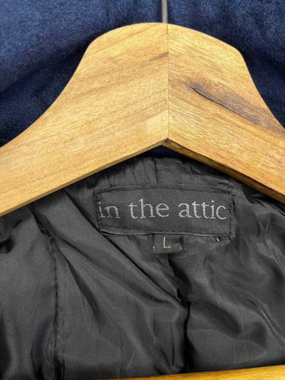 Japanese Brand Vintage In The Attic Rare Zip Up Wool Jacket Size L / US 10 / IT 46 - 6 Thumbnail