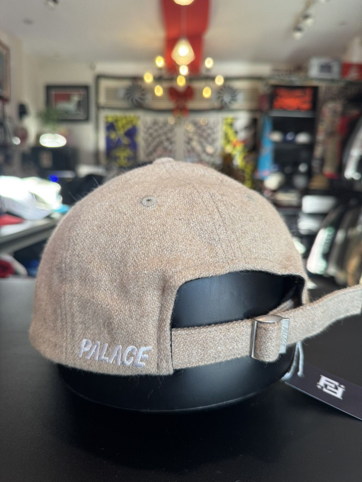 Palace Palace wool hat P - Logo ( beige) Size ONE SIZE - 3 Thumbnail