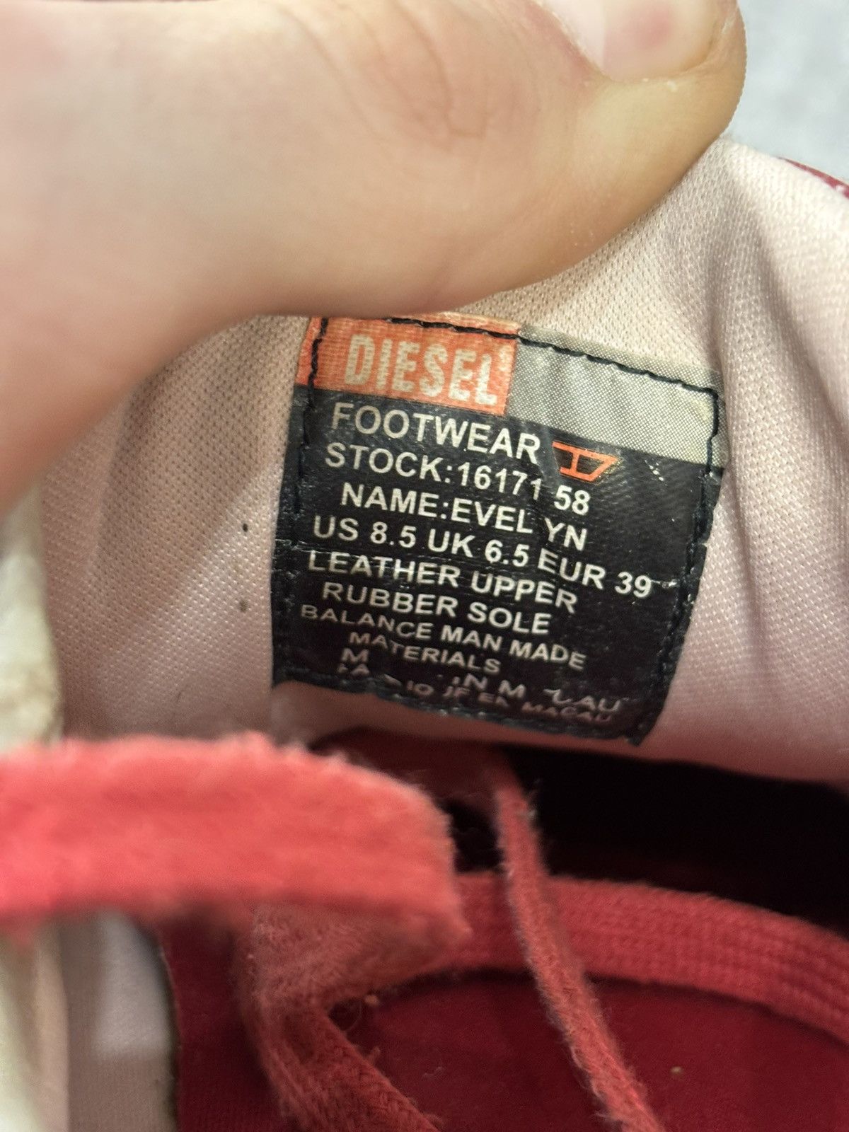 Diesel × Japanese Brand × Vintage 2000s Archive Japanese Leather