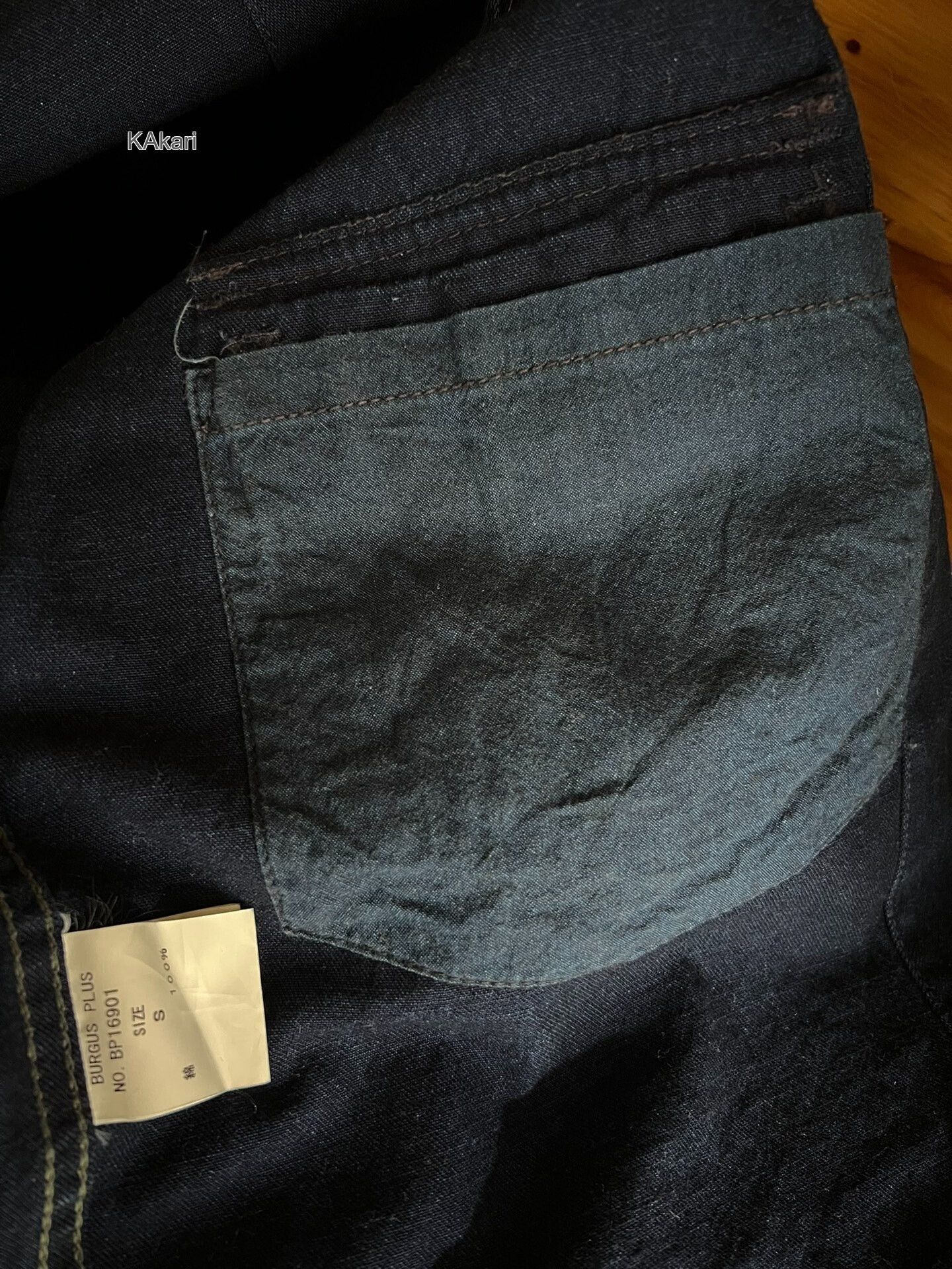 Burgus Plus Burgus Plus Indigo Work Jacket Size US S / EU 44-46 / 1 - 8 Thumbnail