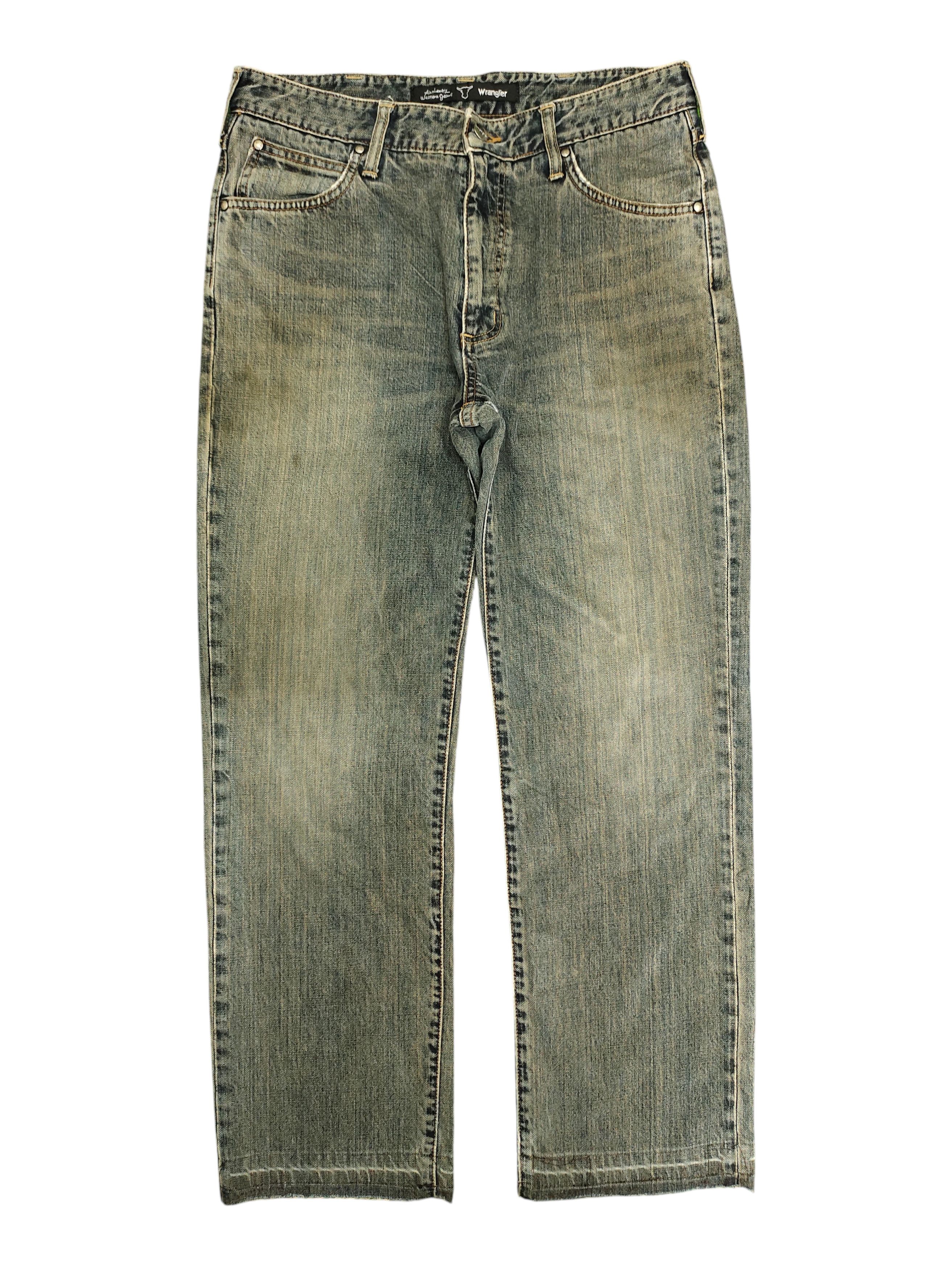 Comme des Garcons × Undercover Vintage Wrangler Japan Clawmark Distress Faded Denim Jeans Size US 32 / EU 48 - 1 Thumbnail