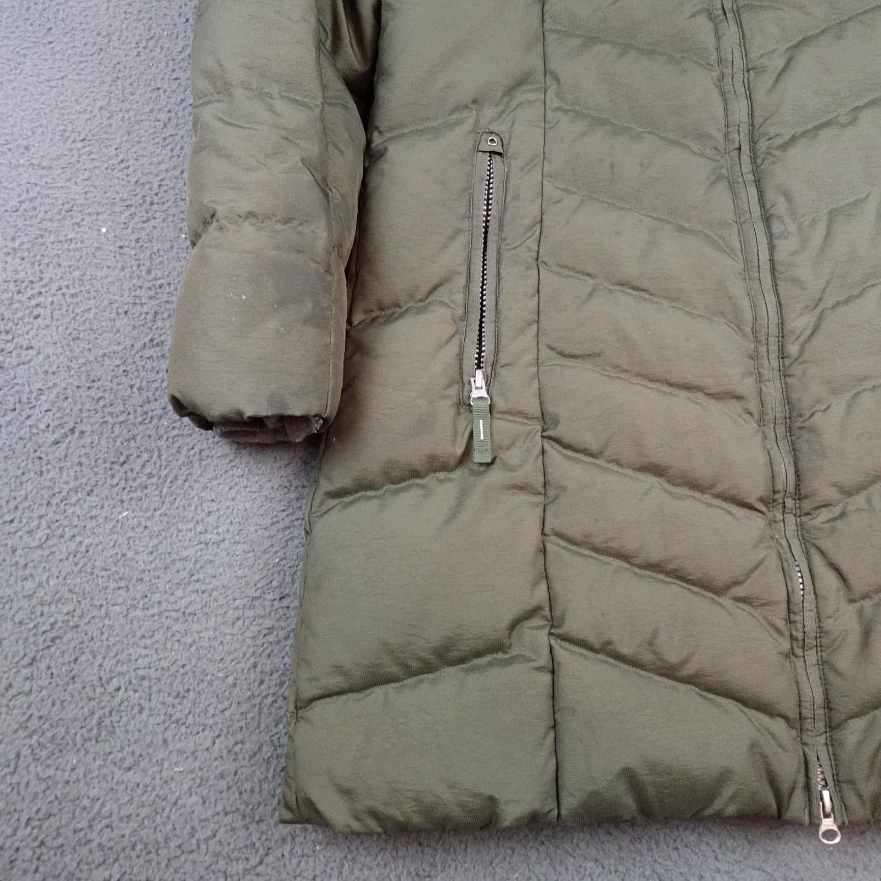Eddie Bauer Eddie Bauer Sun Valley Jacket Womens Medium Green Hooded Long Down Puffer Size M / US 6-8 / IT 42-44 - 3 Thumbnail