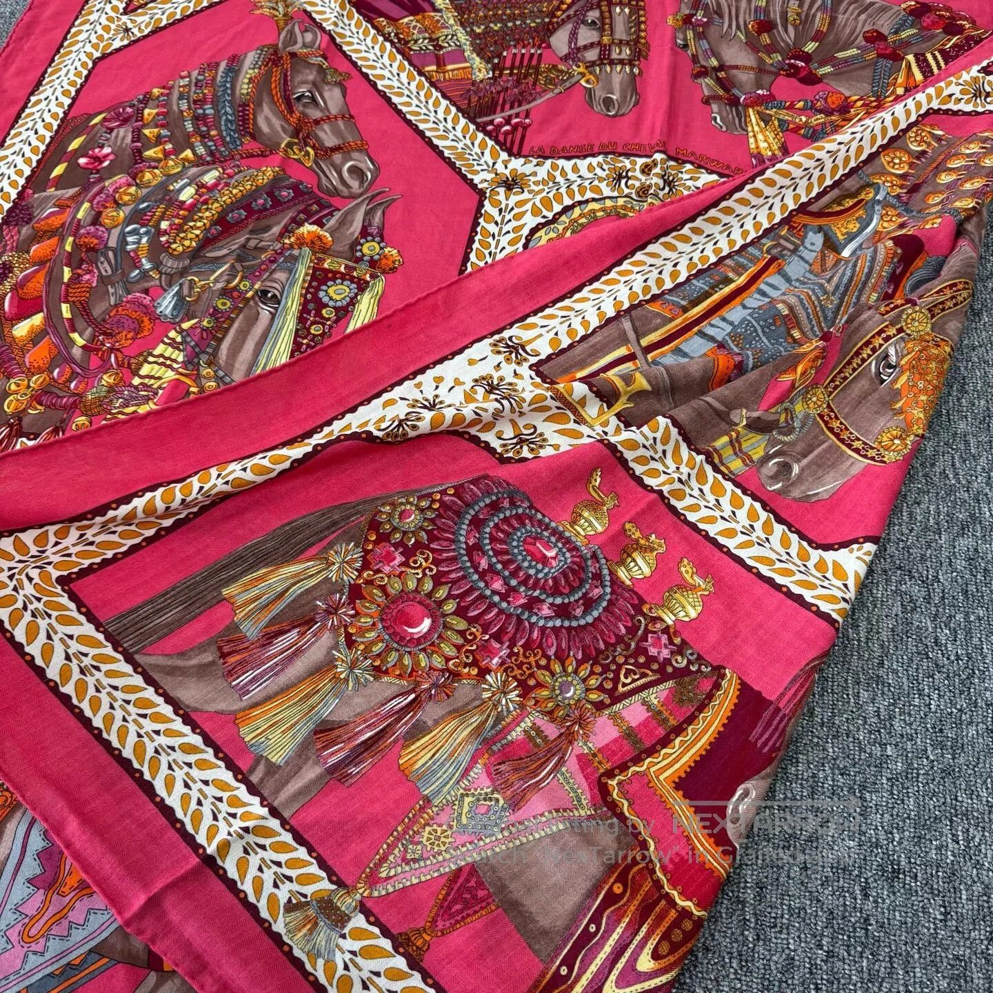 Hermes Hermes Ma Zhiwu Scarf| Size ONE SIZE - 4 Thumbnail