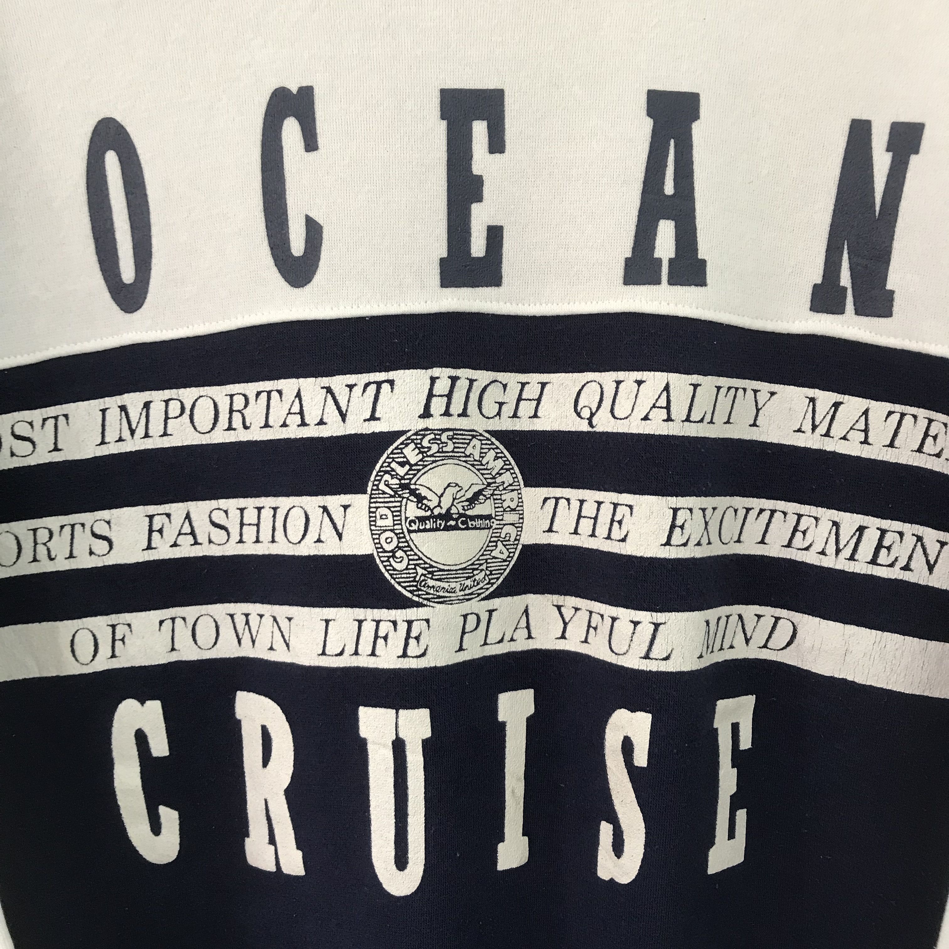 Vintage Vintage Ocean Cruise Sweatshirt - 148 Size US L / EU 52-54 / 3 - 4 Thumbnail