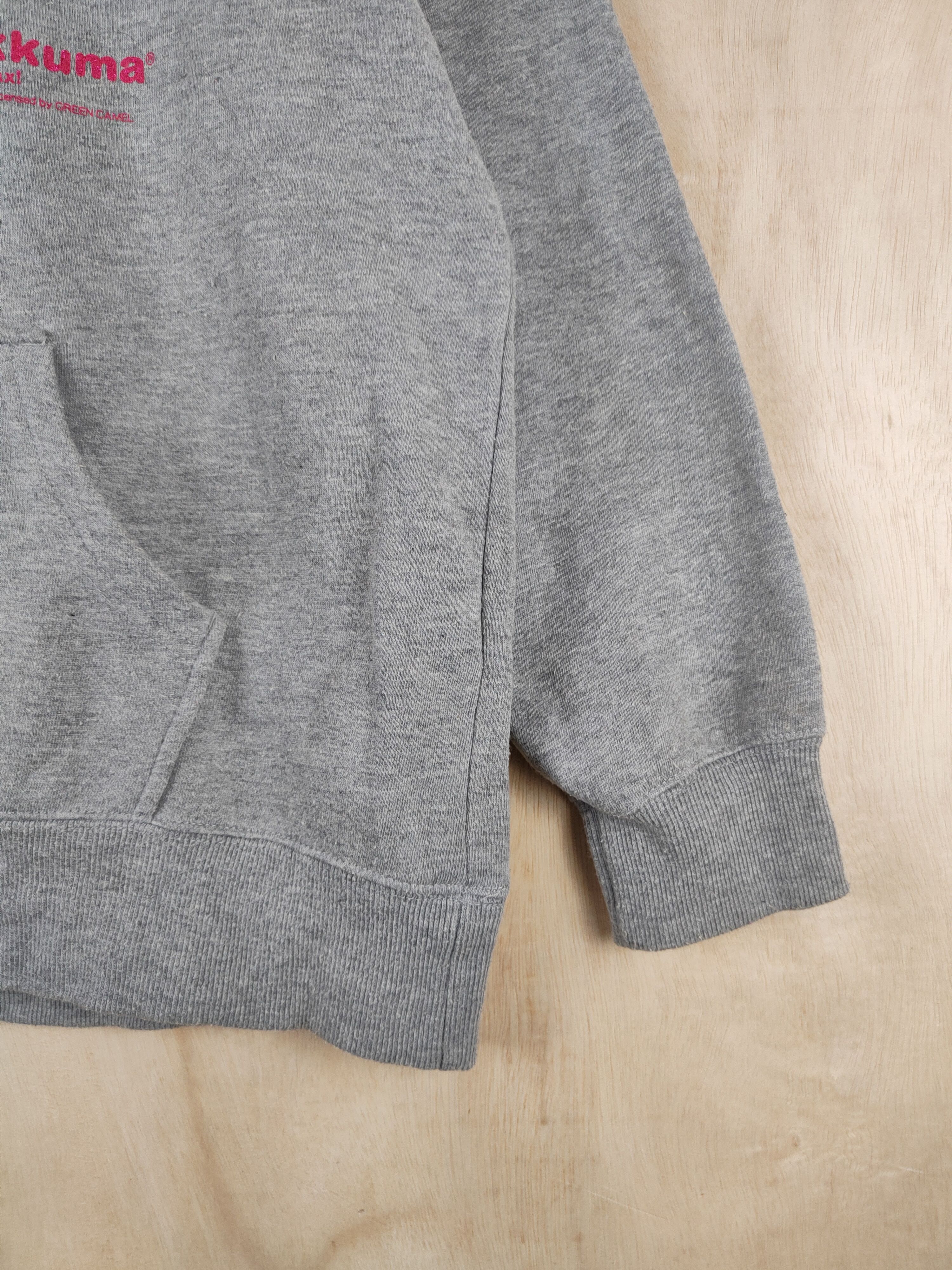 Anime Rilakkuma anima japan Gray Hoodie Sweatshirts #S2467 Size L / US 10 / IT 46 - 7 Thumbnail