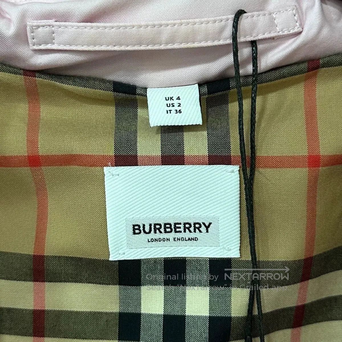 Burberry burberry pink camden trench coat. Size XS / US 0-2 / IT 36-38 - 4 Thumbnail
