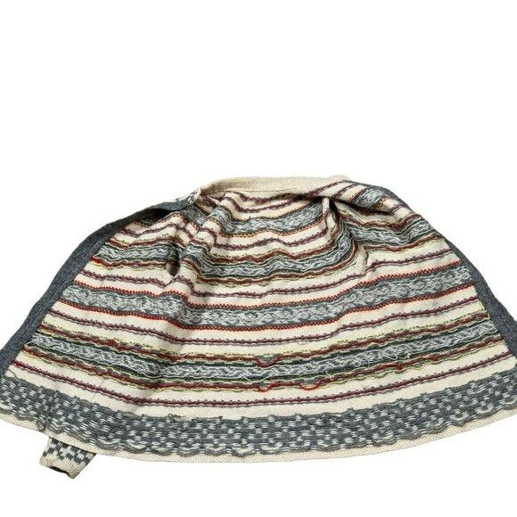 Handmade VTG Handmade in Norway Wool Cardigan Nordic Fair Isle Sweate Size M / US 6-8 / IT 42-44 - 3 Thumbnail