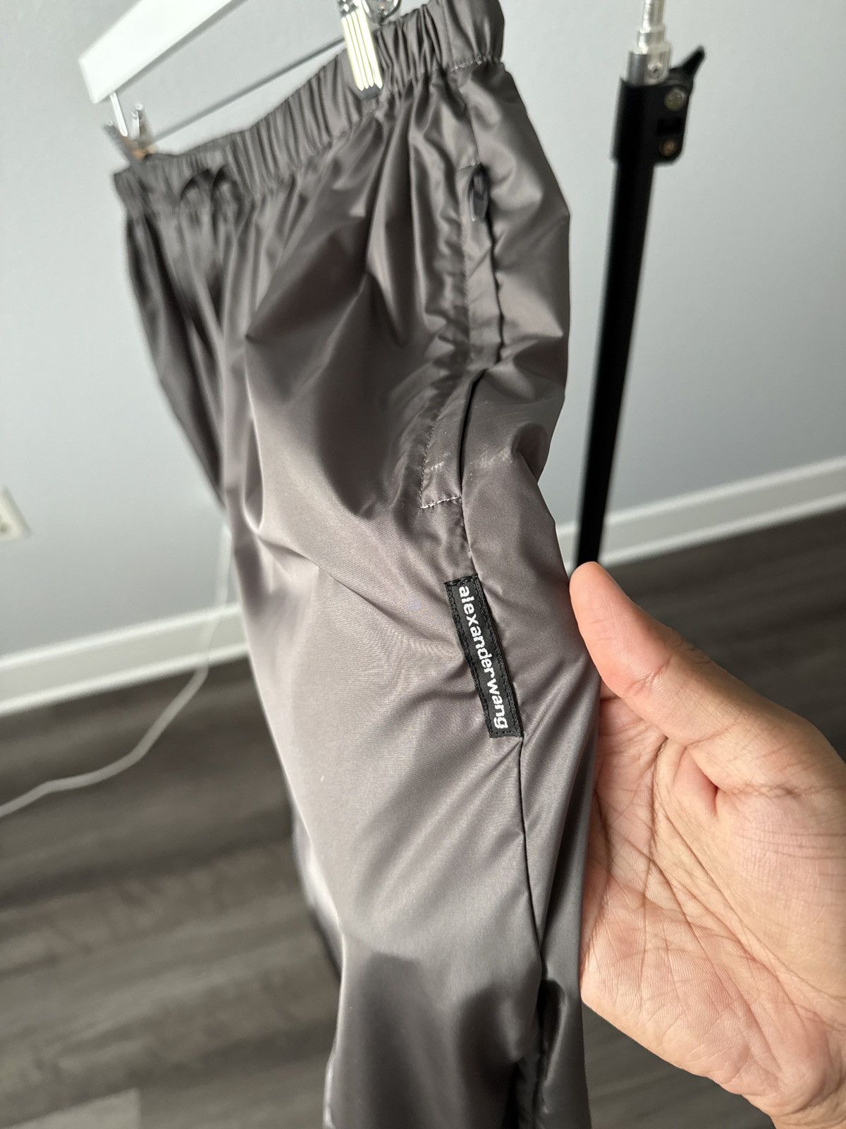 Alexander Wang Articulated Track Pant in Crisp Nylon Size US 30 / EU 46 - 5 Thumbnail