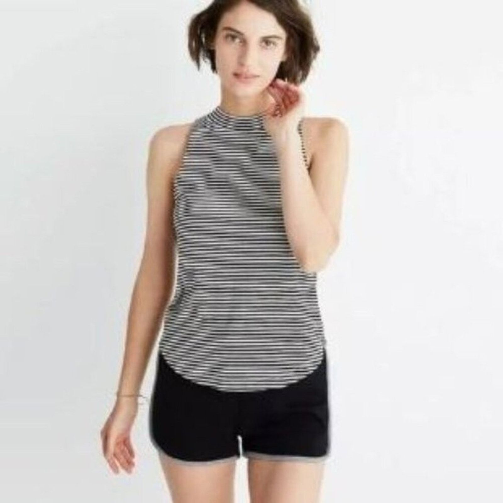Madewell Madewell Tank Top Women's Size Small Shirttail Top Size S / US 4 / IT 40 - 1 Thumbnail