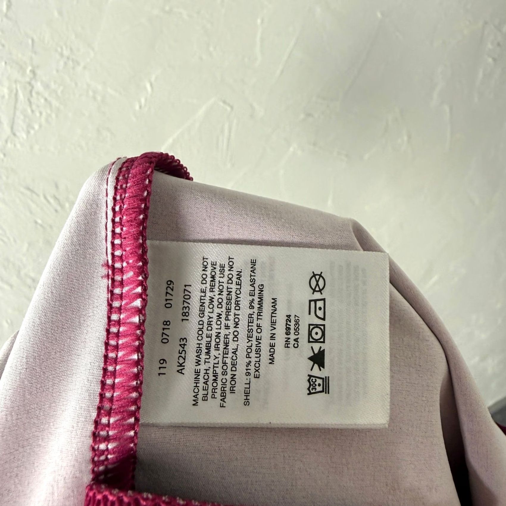 Vintage Columbia Dress Mini Sleeveless Geometric Pink Small Regular Travel Casual Size S / US 4 / IT 40 - 7 Thumbnail