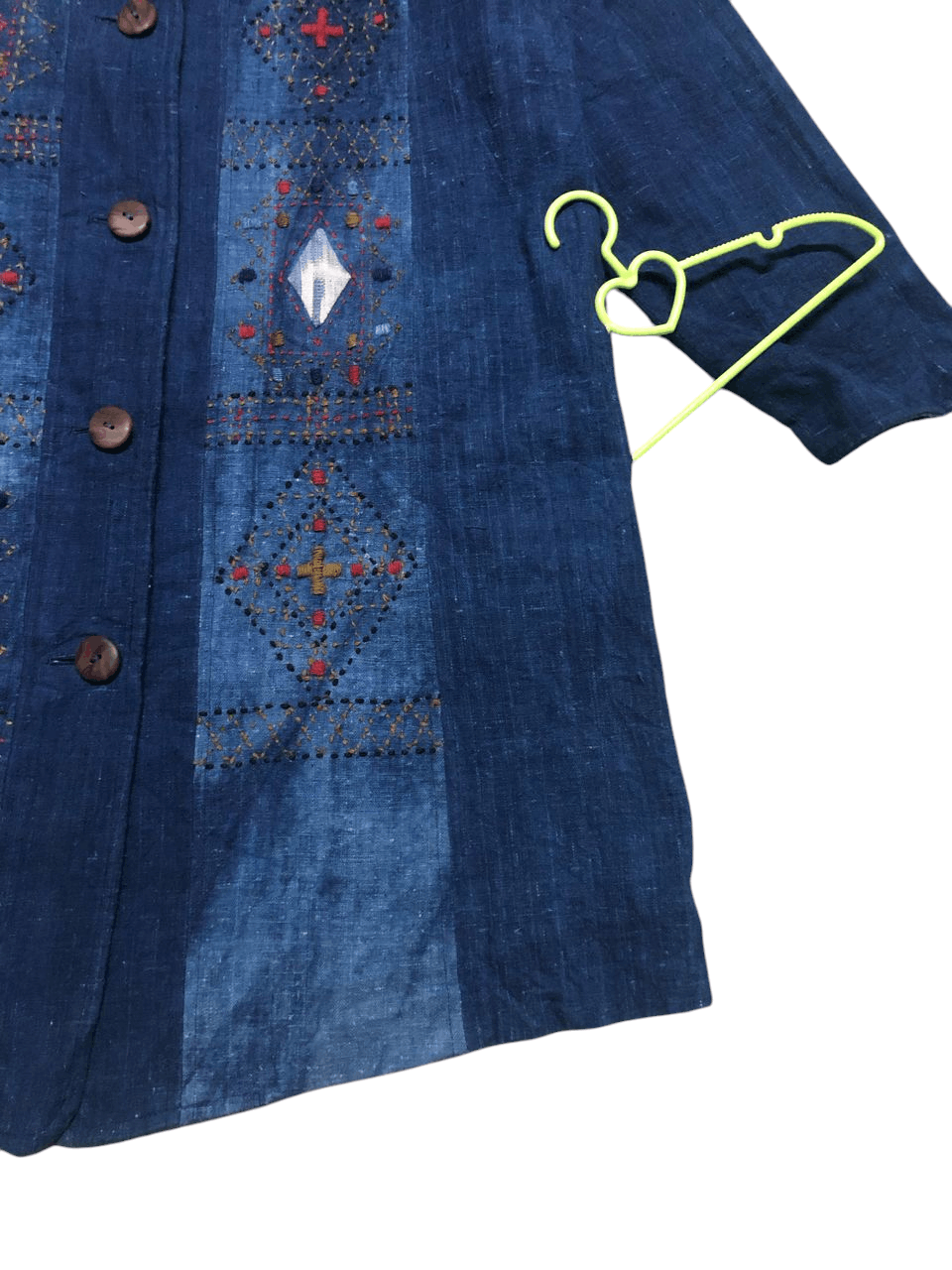 Indigo Vintage Indigo Native Button Jacket Inspired Kapital Style Size US M / EU 48-50 / 2 - 7 Thumbnail