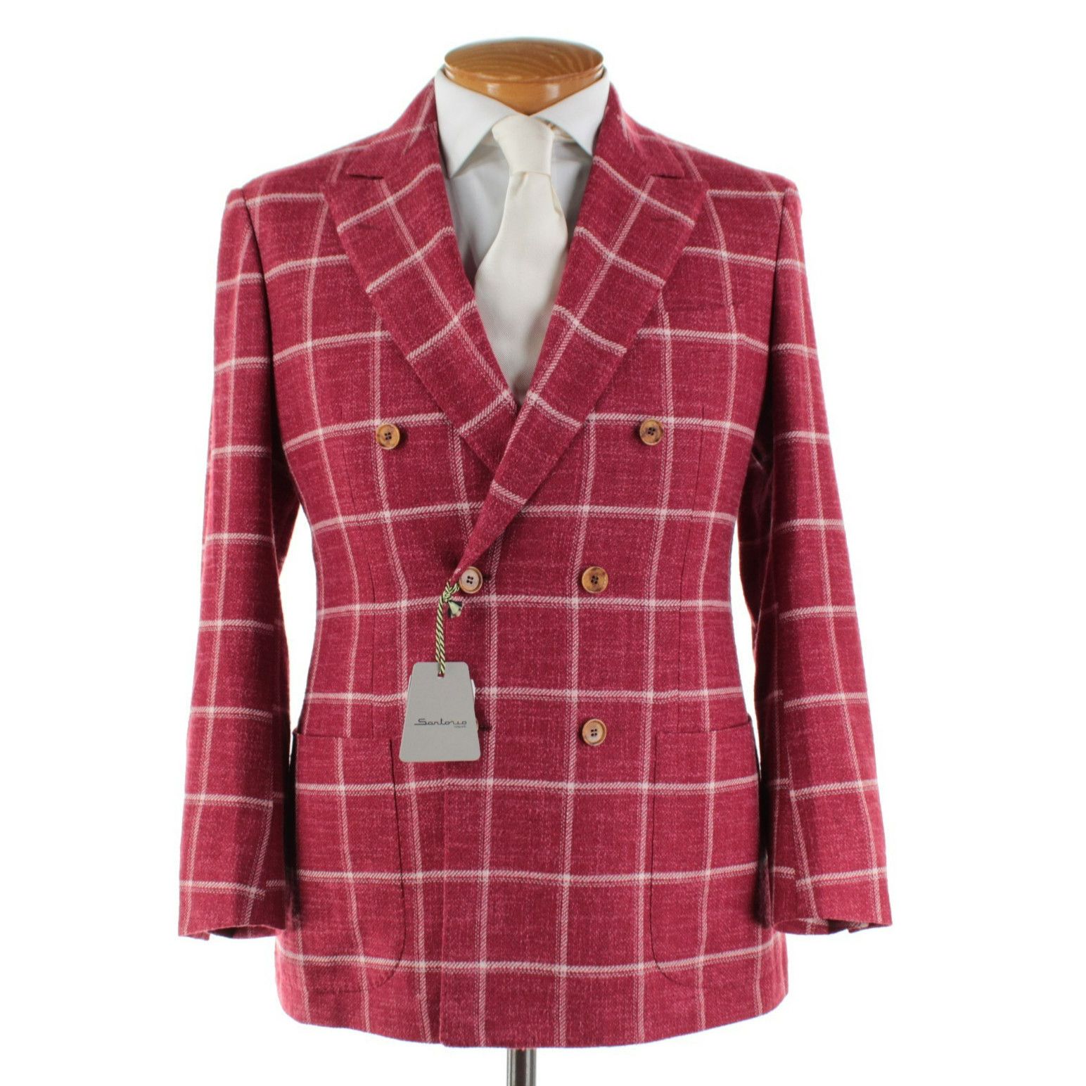 SARTORIO Sartorio Sport Coat Size 38 Regular US in Red Size 38R - 1 Thumbnail