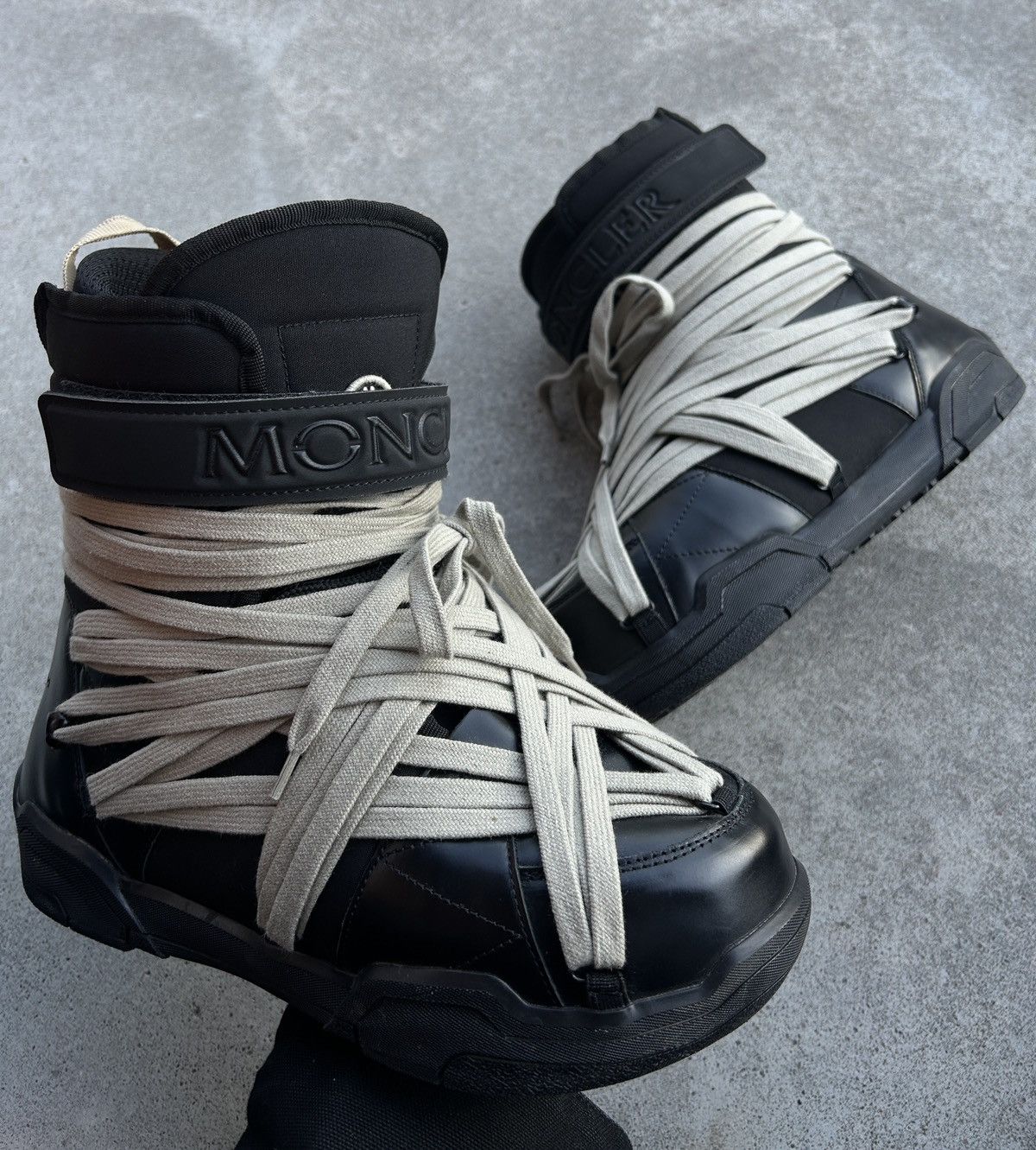 Moncler × Rick Owens Rick Owens x Moncler Amper Boots Size US 8 / EU 41 - 2 Thumbnail