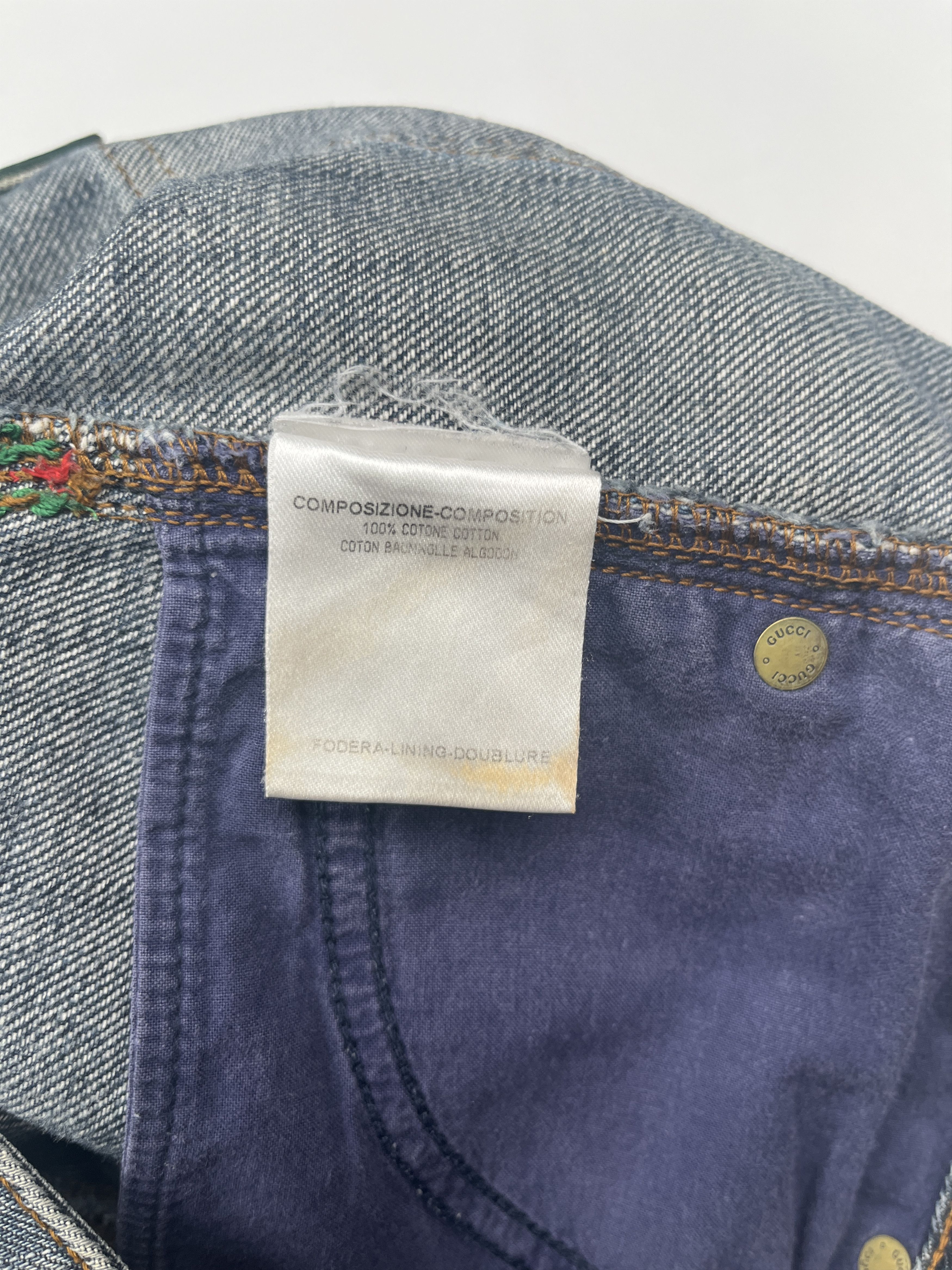 Gucci Gucci Blue Washed Jeans Size 26" / US 2 / IT 38 - 6 Thumbnail