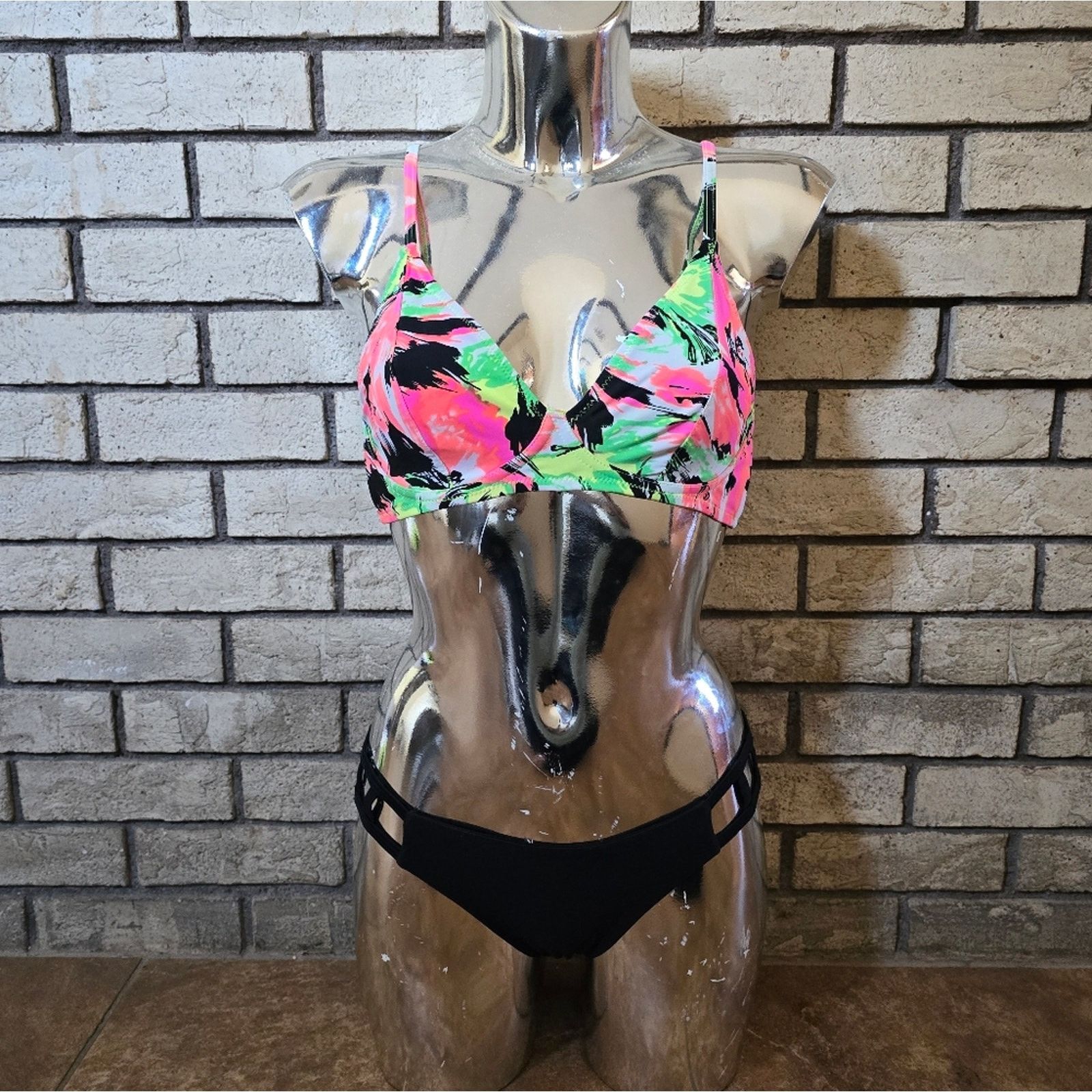 Other Black Tropic | FYS | Cayman Caged Bikini Set Size ONE SIZE - 1 Thumbnail