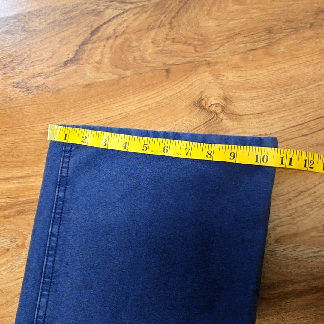 Lee Vintage Lee Dungarees Hipster Jeans Flare Leg Blue Denim 9 M Size 30" / US 8 / IT 44 - 15 Thumbnail
