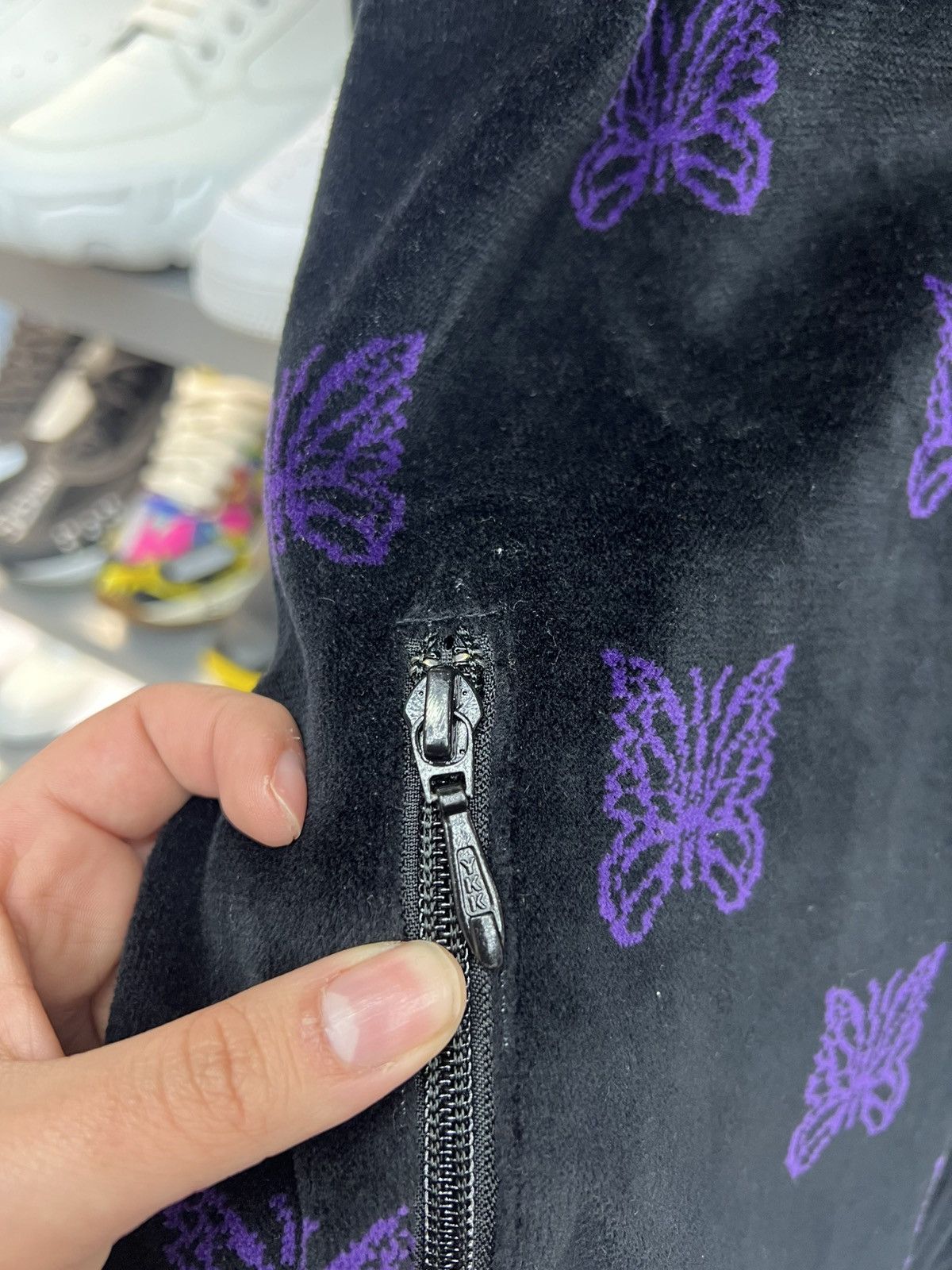 Needles Needles Black/Purple Track Jacket Size US S / EU 44-46 / 1 - 5 Thumbnail