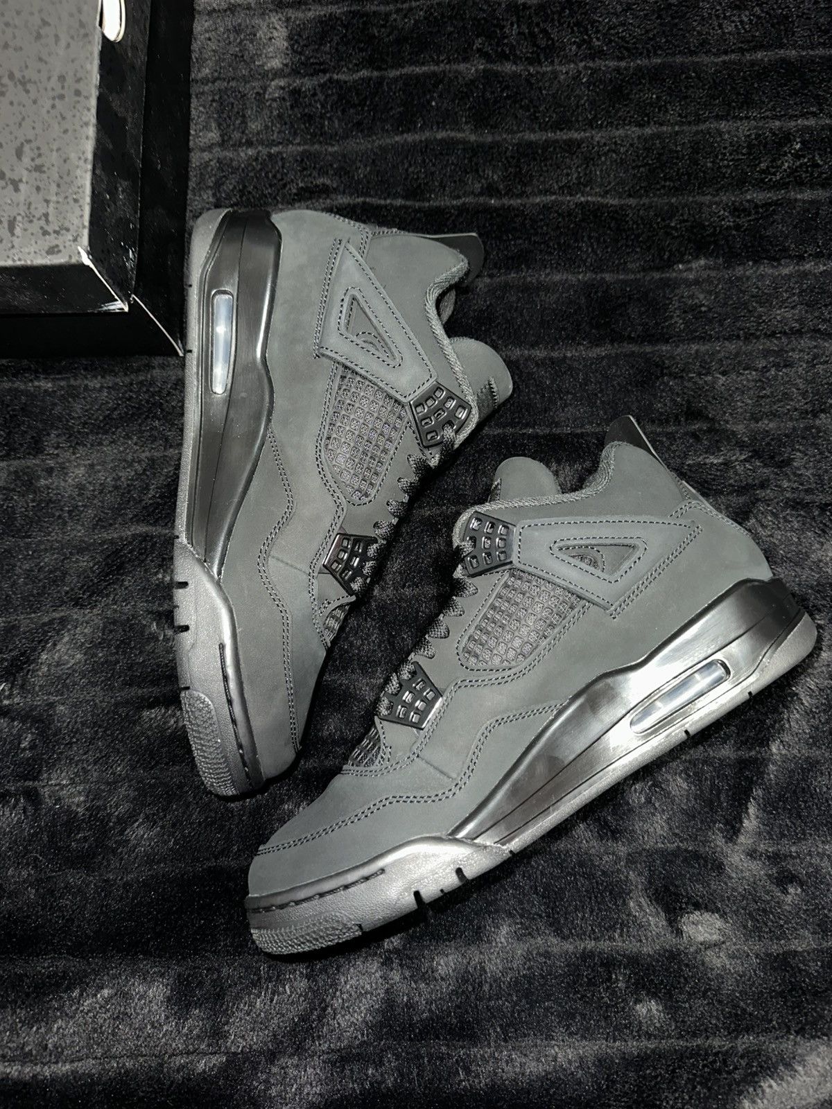 Jordan Brand JORDAN 4 BLACK CAT 2025 🥷🥷 Size US 8 / EU 41 - 3 Thumbnail