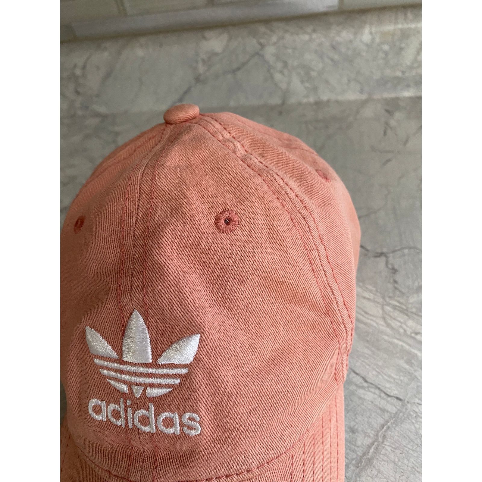 Adidas Adidas Dusty Pink Women's Strapback Hat Size ONE SIZE - 9 Thumbnail