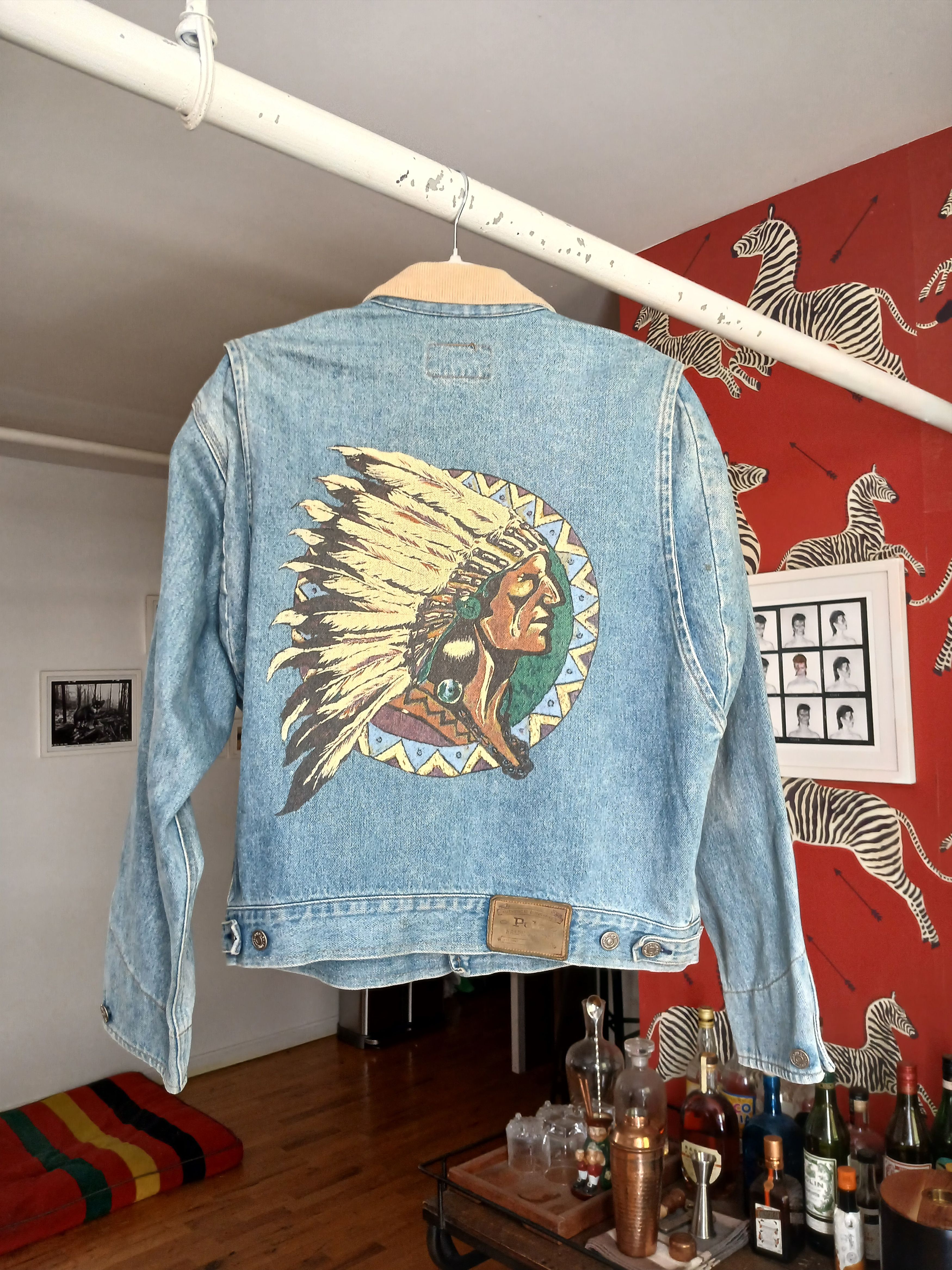 Polo Ralph Lauren Polo Ralph Lauren Vtg Native Chief denim jacket