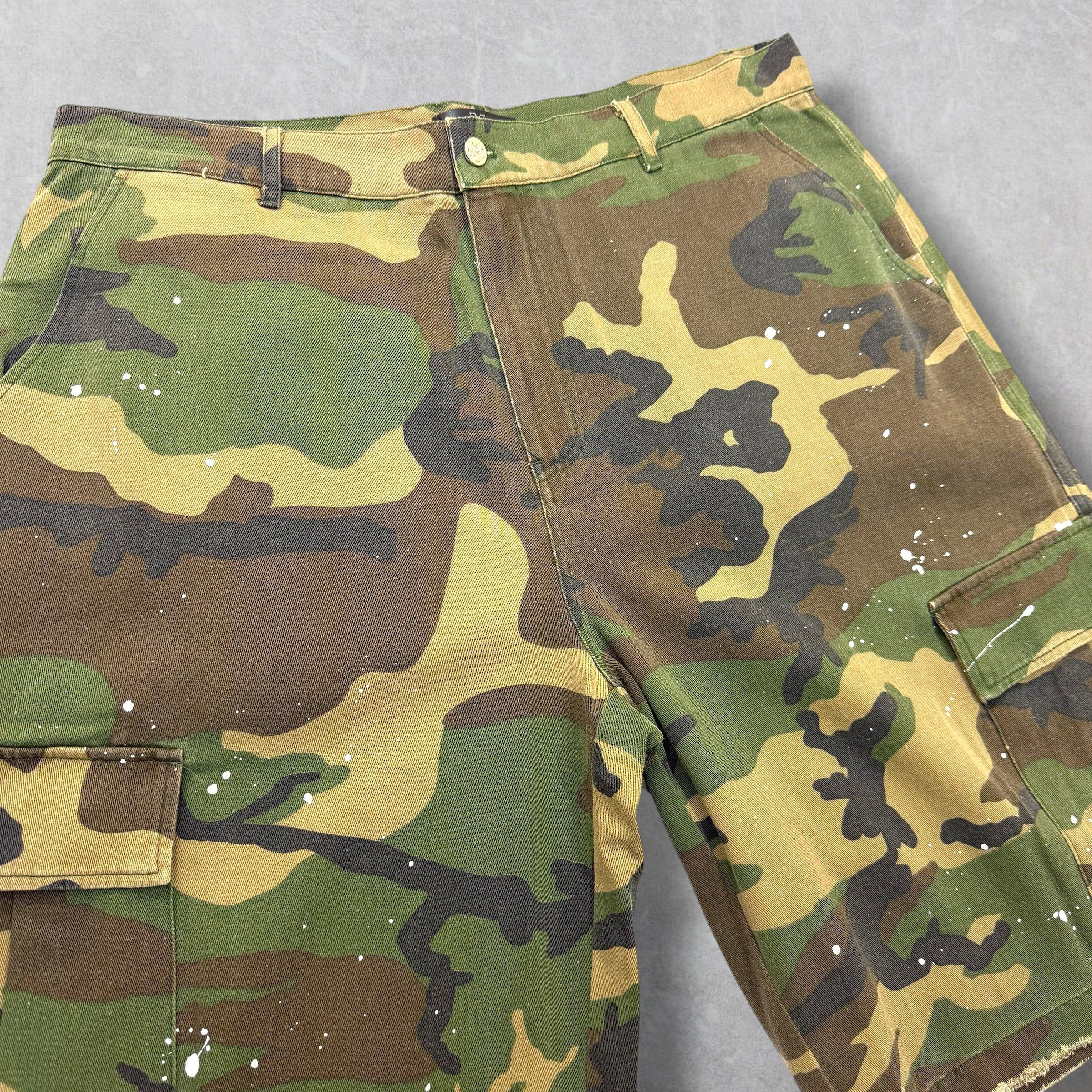 HMDD HMDD ARMY Everyday Worker Camo Shorts XL Size US 34 / EU 50 - 3 Thumbnail