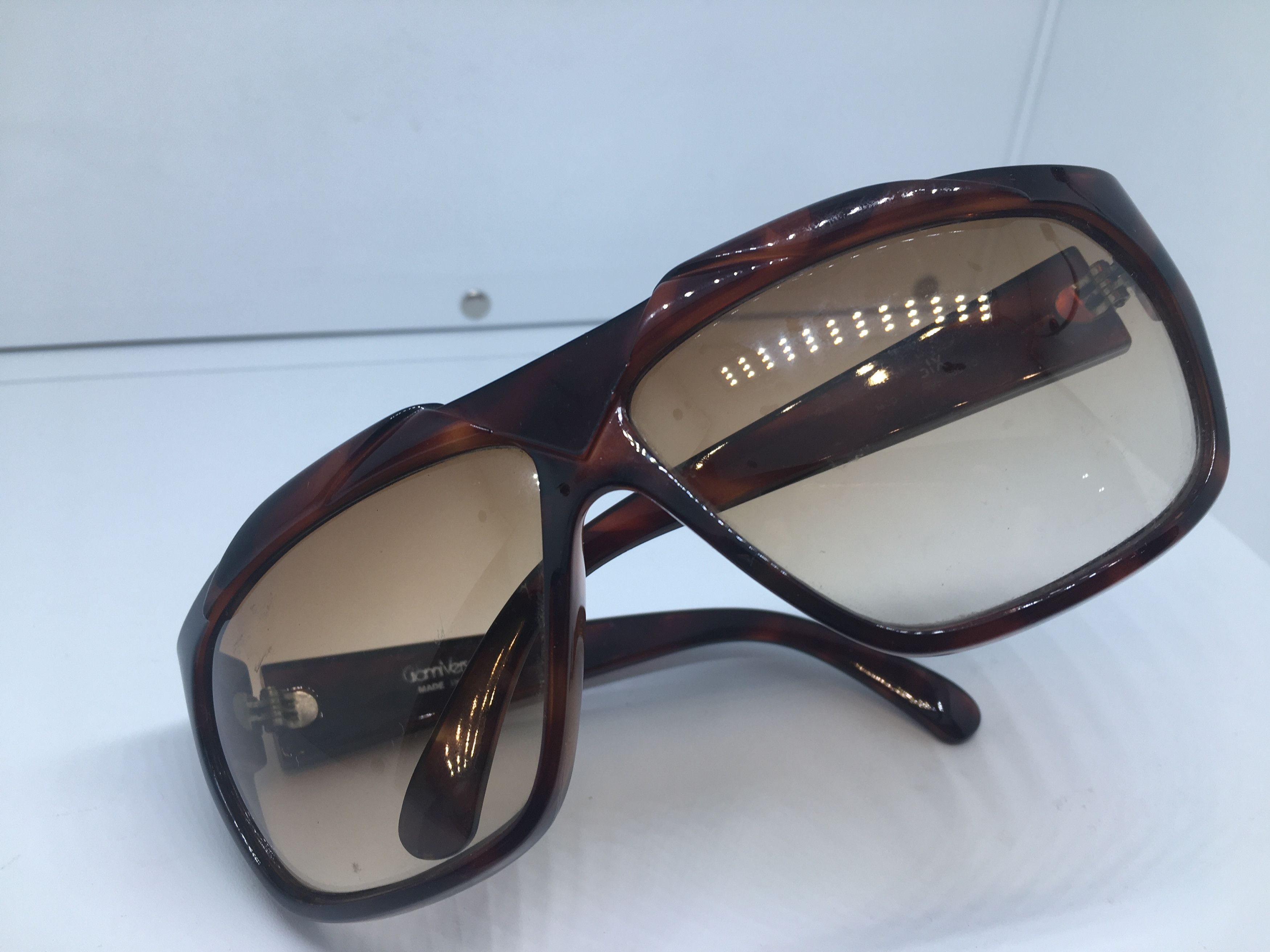 Versace Vintage Gian Versace Mod 616 Man Sunglasses Italy Size ONE SIZE - 7 Thumbnail