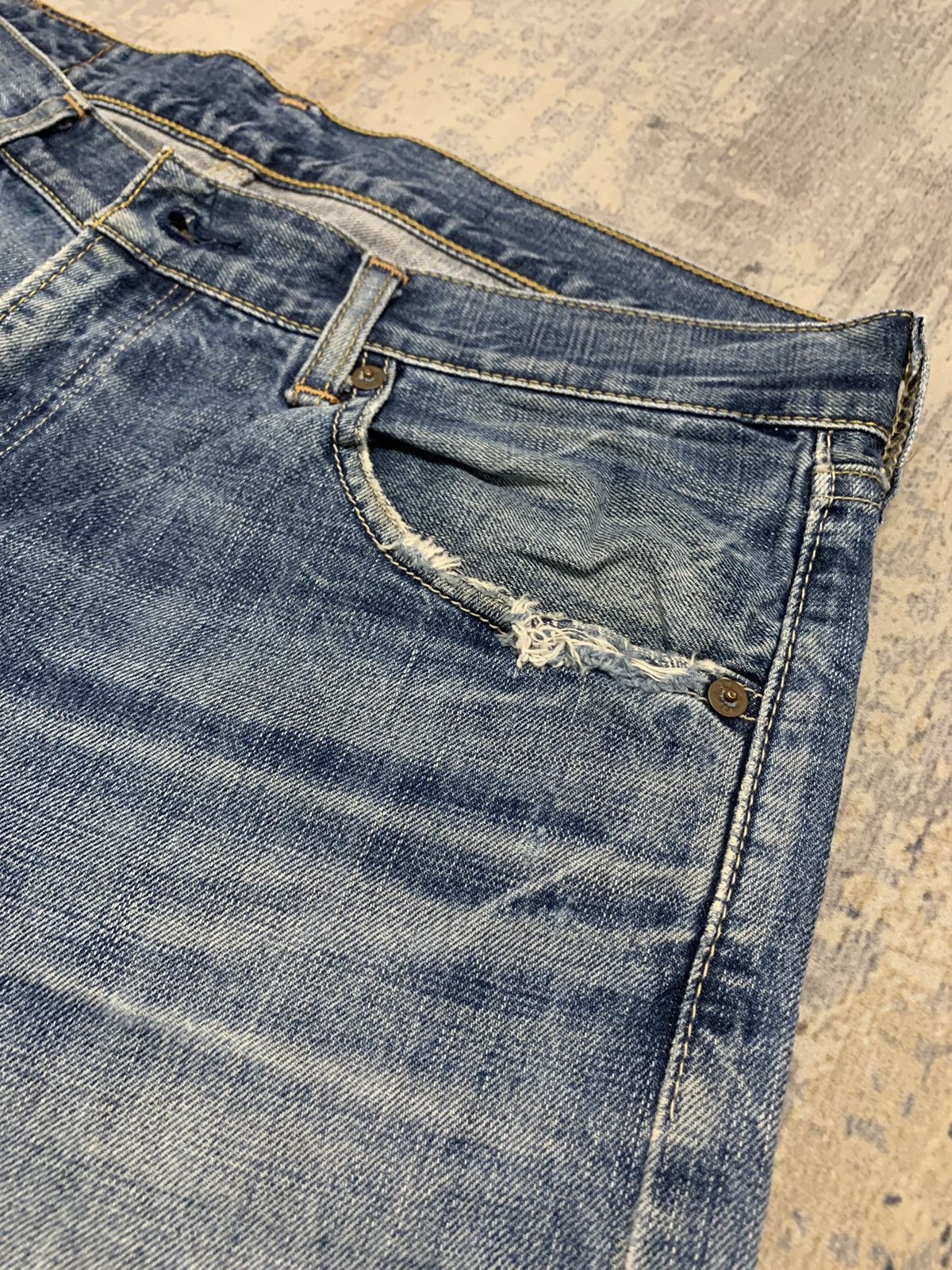 Levi's VTG Y2K Levi’s 503 Loose Straight Denim Jeans Made in Japan Size US 36 / EU 52 - 7 Thumbnail