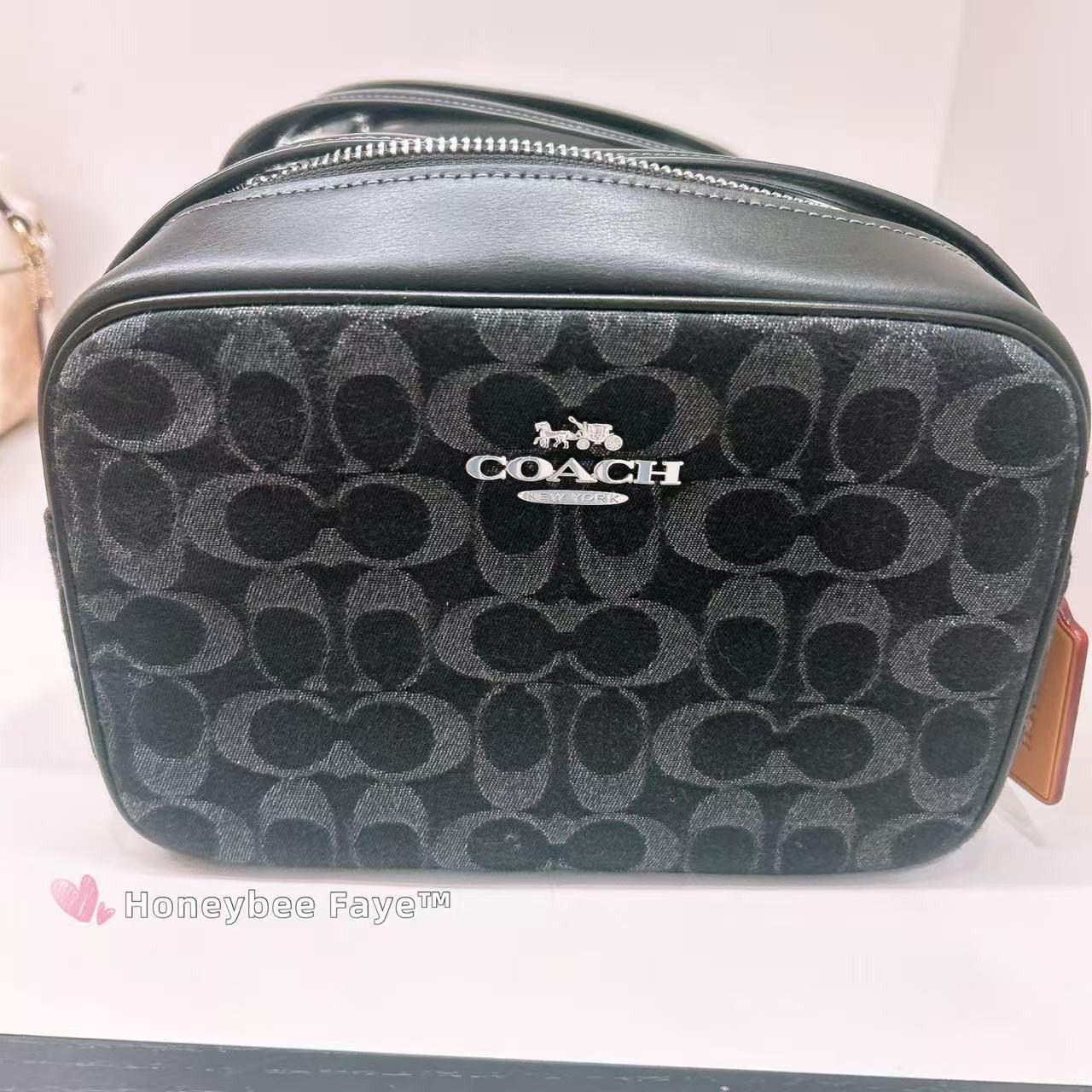 Jamie Camera Bag In Signature Denim CDE89